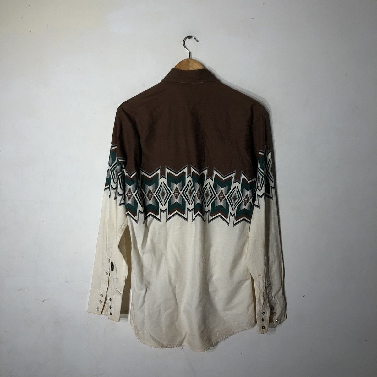 Japanese Brand Vintage Shirt Button Ups Brooks & Dunn Navajo Design Size US M / EU 48-50 / 2 - 6 Thumbnail