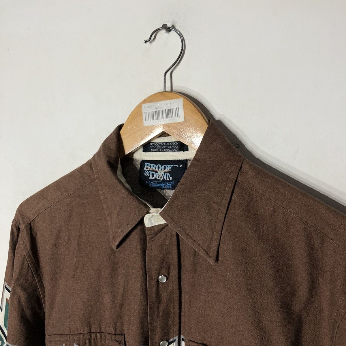 Japanese Brand Vintage Shirt Button Ups Brooks & Dunn Navajo Design Size US M / EU 48-50 / 2 - 4 Thumbnail