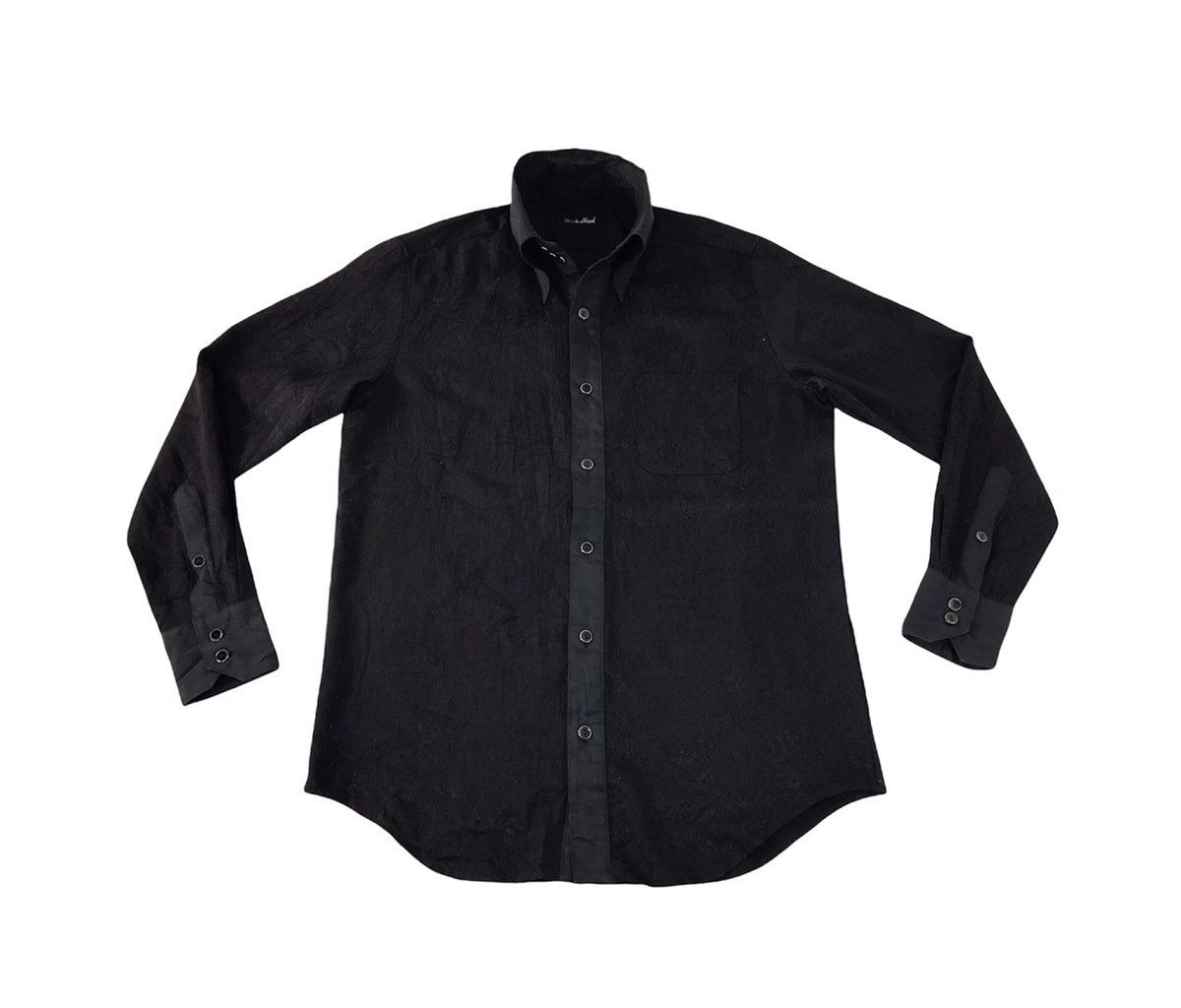 Japanese Brand × Vintage Drop Head Button Up Shirt Tee Single Pocket Paisley Design Size US L / EU 52-54 / 3 - 1 Thumbnail