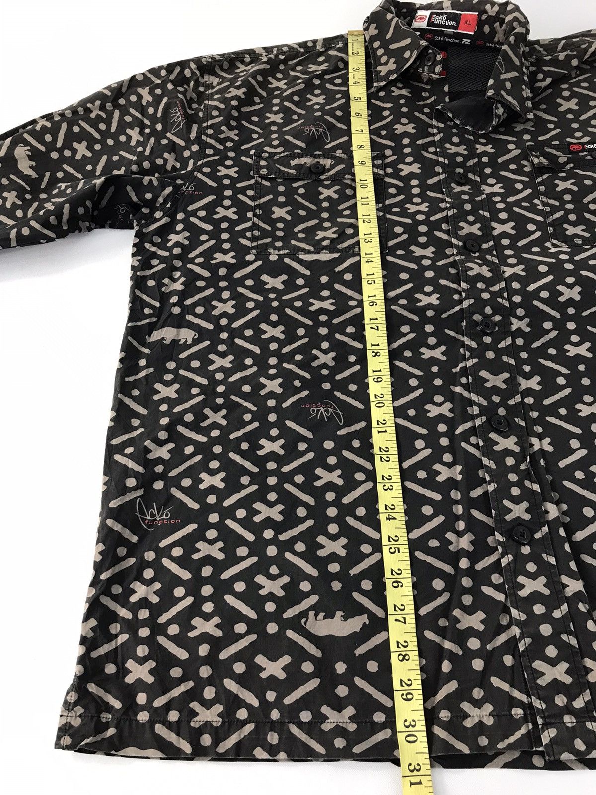 Ecko Unltd. Japanese Brand Ecko Function Button Up Shirt K878j Size US XL / EU 56 / 4 - 12 Thumbnail