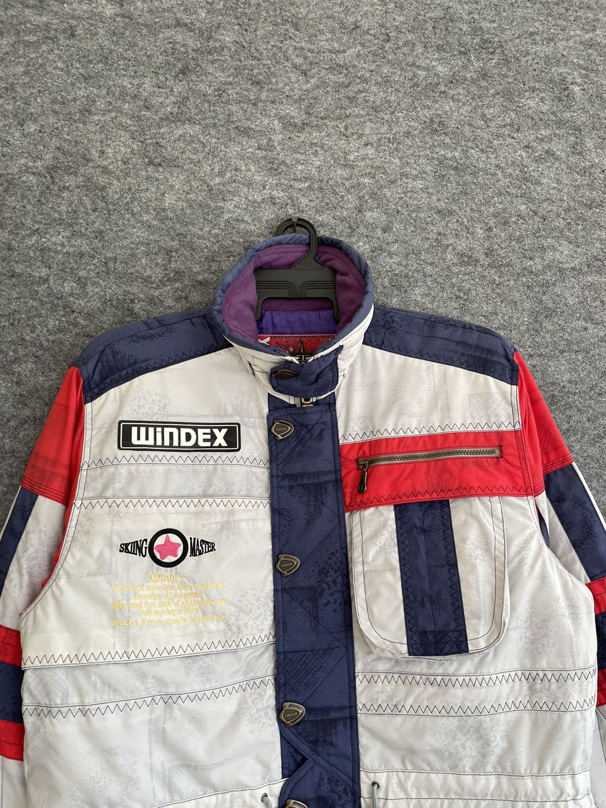 Japanese Brand × Vintage WINDEX SKIING MASTER JACKET Size US M / EU 48-50 / 2 - 2 Thumbnail