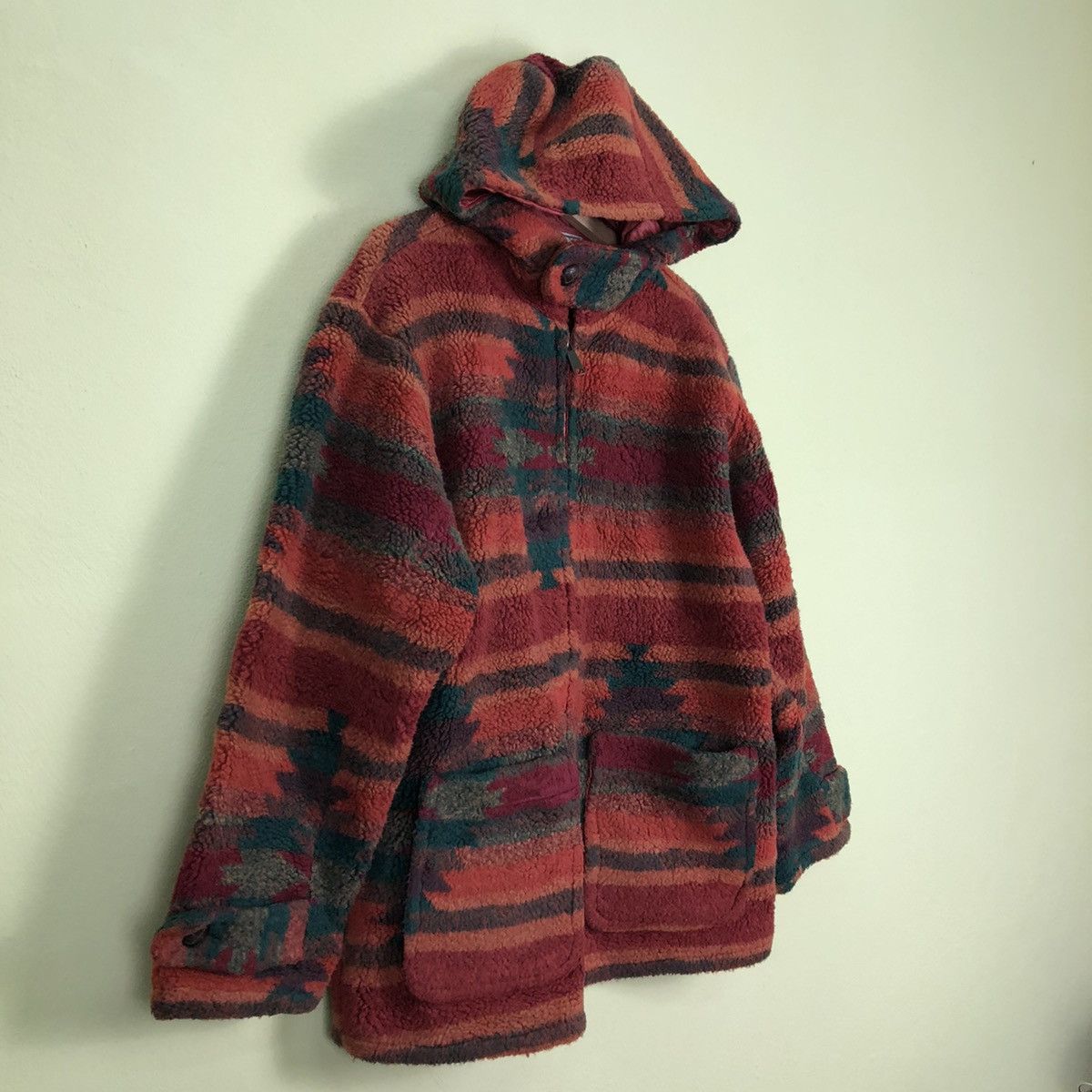 Japanese Brand × Vintage Outdoor Wear Active Gear Fleece Jacket Size US M / EU 48-50 / 2 - 2 Thumbnail