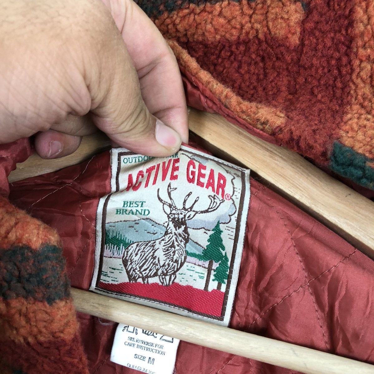 Japanese Brand × Vintage Outdoor Wear Active Gear Fleece Jacket Size US M / EU 48-50 / 2 - 10 Thumbnail