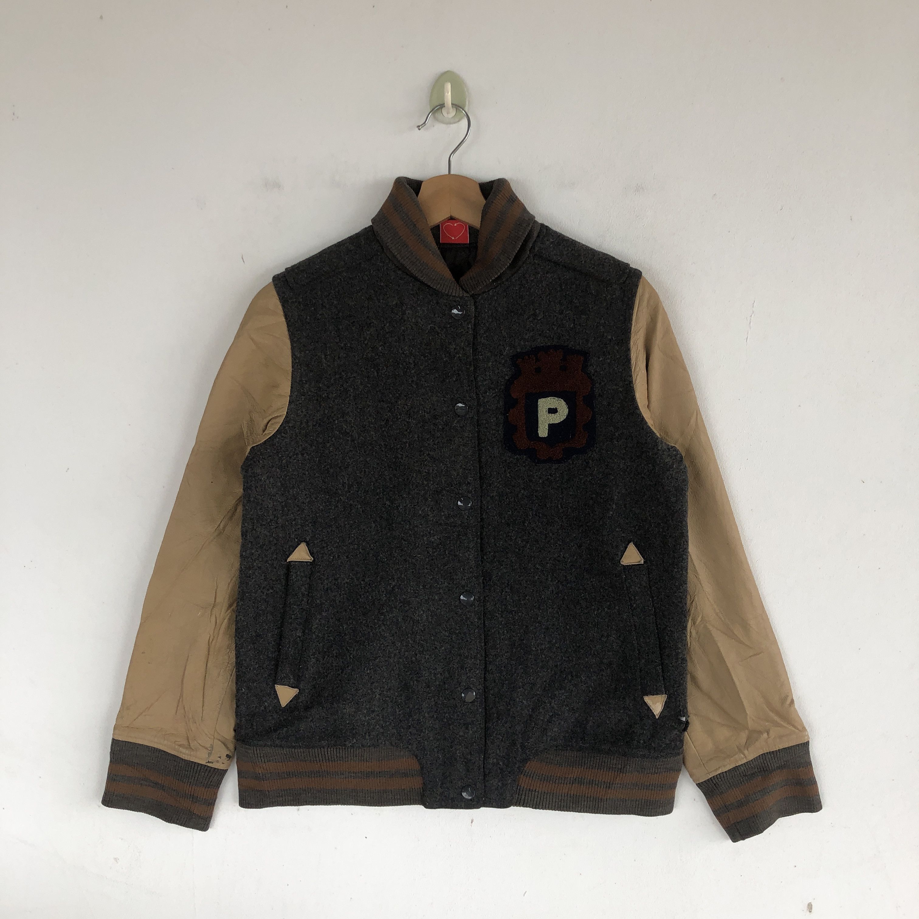Vintage Japanese Varsity Jackets Japanese Letterman Wool Jackets Size US XS / EU 42 / 0 - 1 Thumbnail