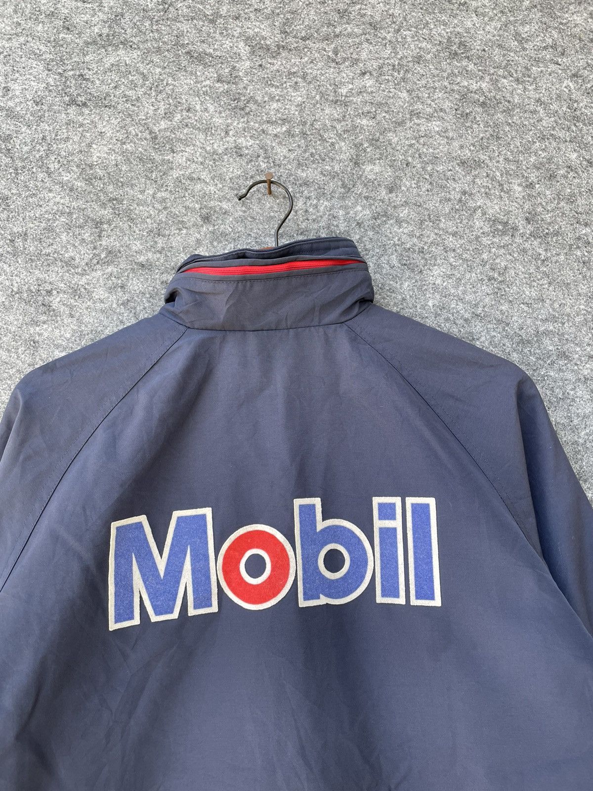 Vintage VINTAGE MOBIL BIG LOGO JACKET Size US L / EU 52-54 / 3 - 2 Thumbnail