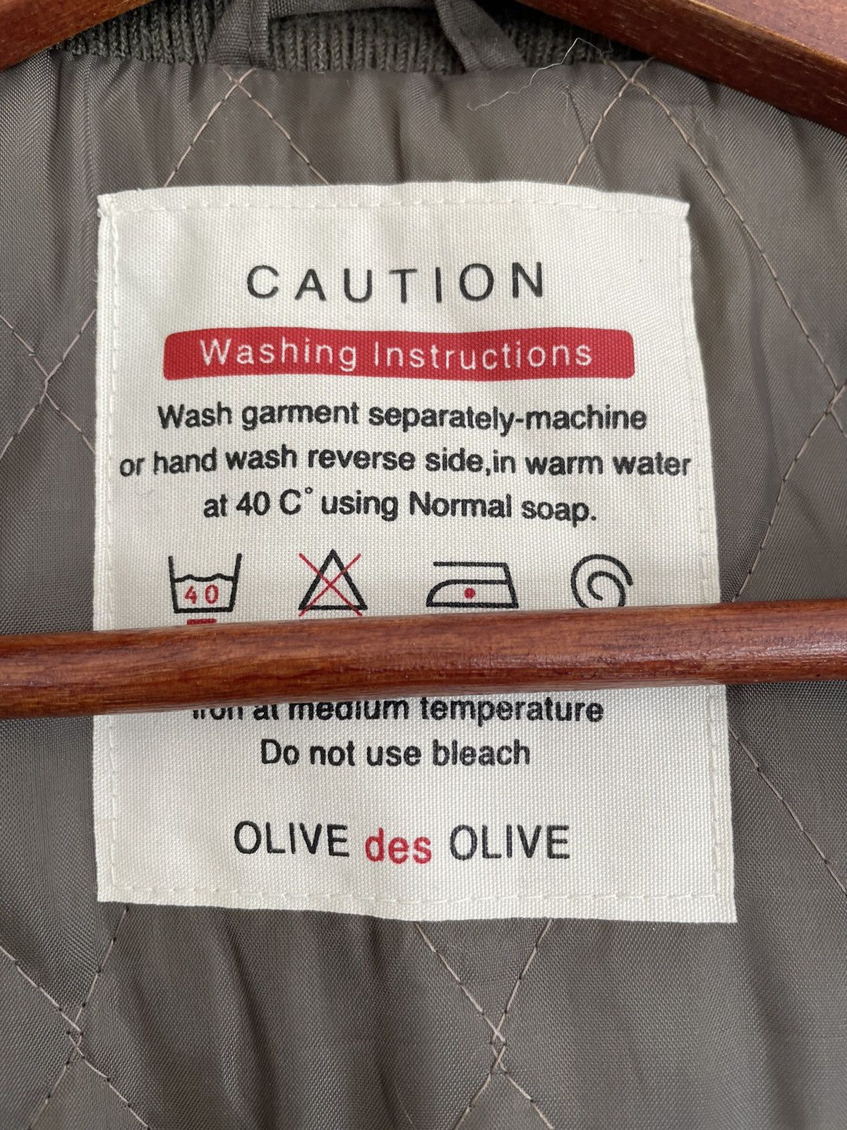 Japanese Brand OLIVE DES OLIVE TYPE 92A BOMBER JACKET Size US M / EU 48-50 / 2 - 6 Thumbnail
