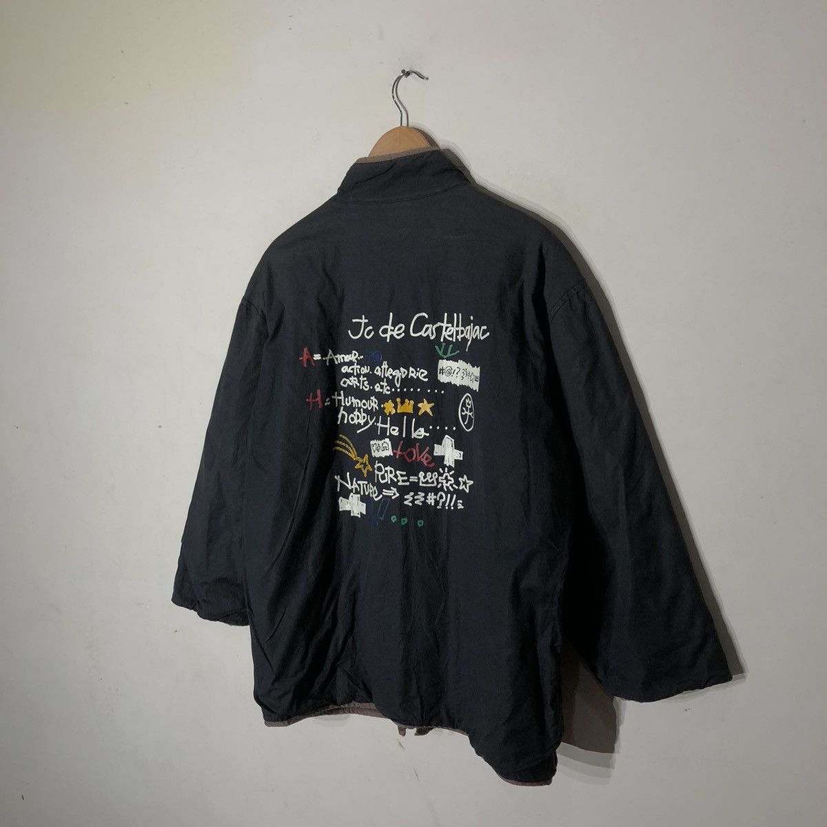Reversible Jacket Big Logo Castelbajac Sport Kanye Style