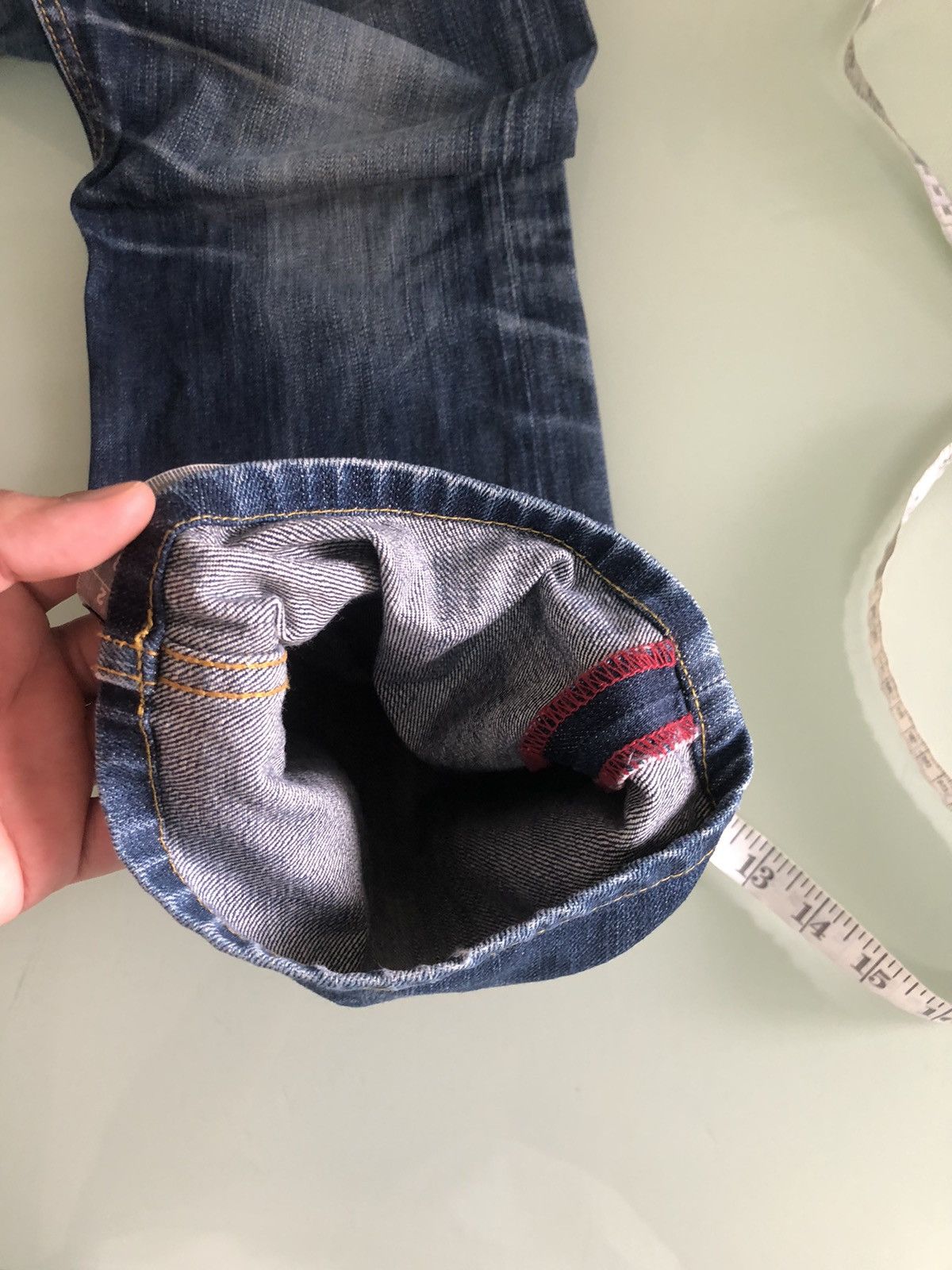 Issey Miyake Vintage Issey Miyake Tete Homme Loose Cut Denim Jeans Women Size 36" / US 14 / IT 50 - 17 Thumbnail