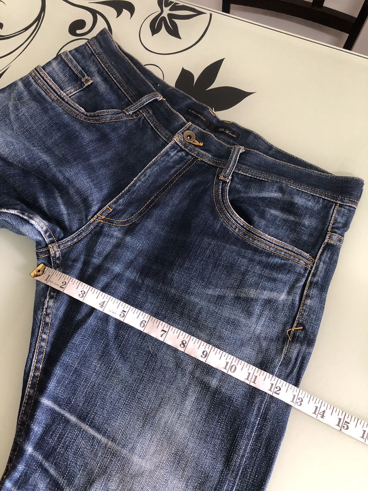 Issey Miyake Vintage Issey Miyake Tete Homme Loose Cut Denim Jeans Women Size 36" / US 14 / IT 50 - 22 Thumbnail
