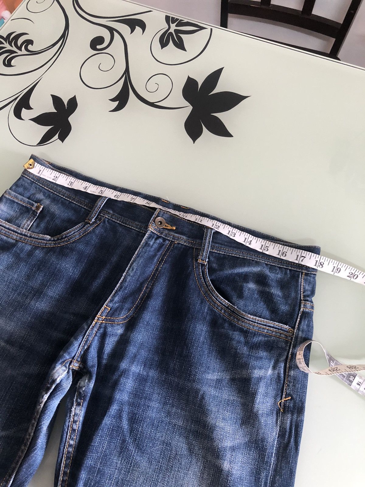 Issey Miyake Vintage Issey Miyake Tete Homme Loose Cut Denim Jeans Women Size 36" / US 14 / IT 50 - 19 Thumbnail