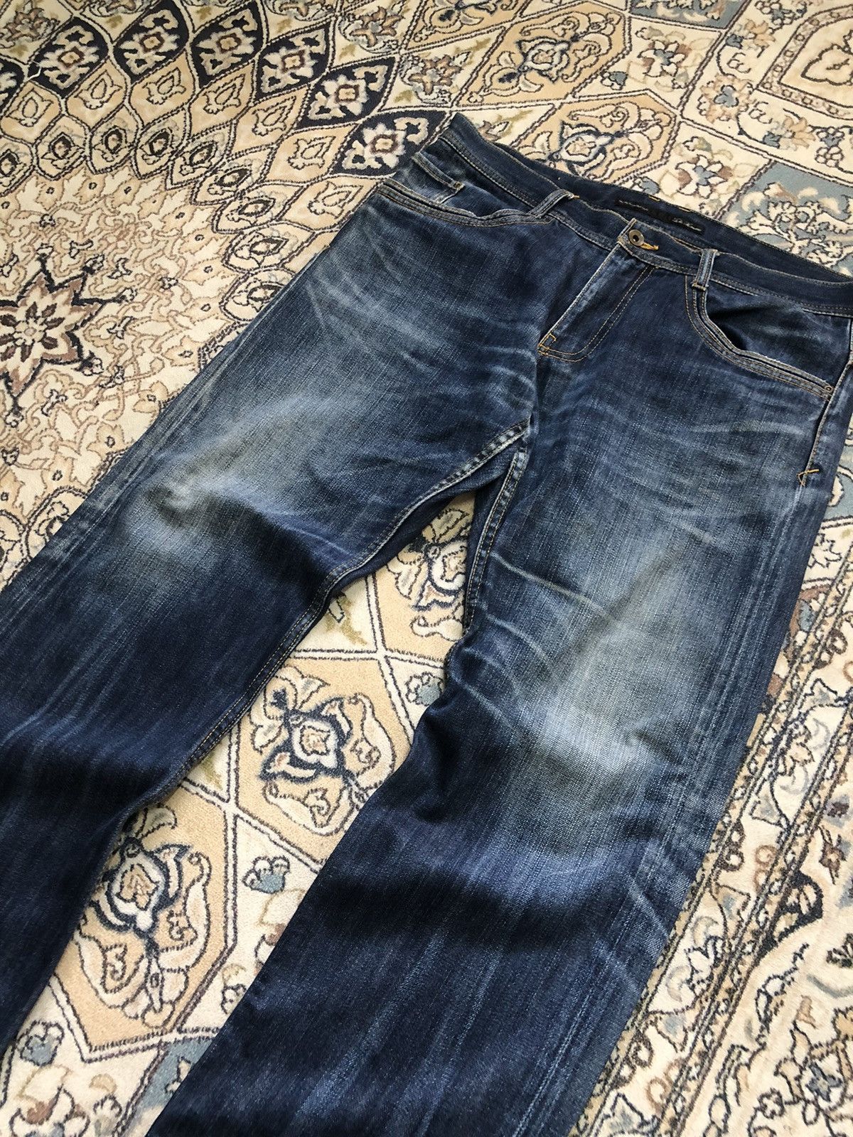 Issey Miyake Vintage Issey Miyake Tete Homme Loose Cut Denim Jeans Women Size 36" / US 14 / IT 50 - 4 Thumbnail