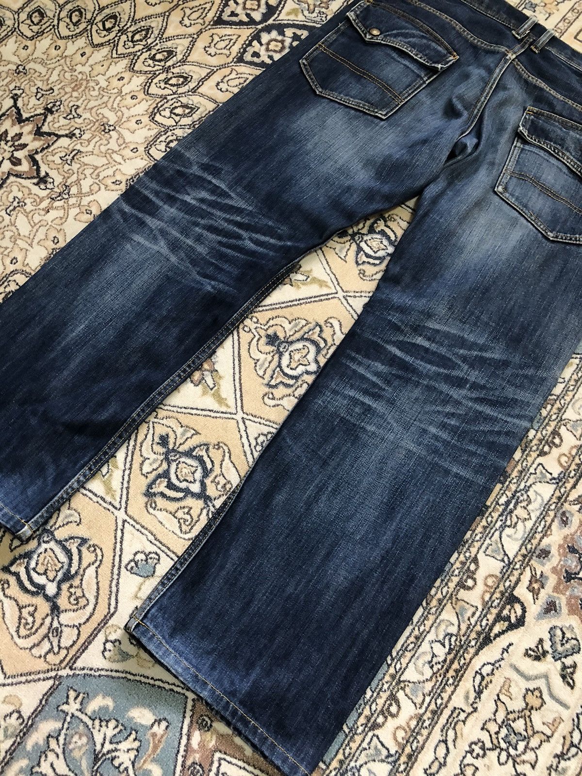 Issey Miyake Vintage Issey Miyake Tete Homme Loose Cut Denim Jeans Women Size 36" / US 14 / IT 50 - 11 Thumbnail