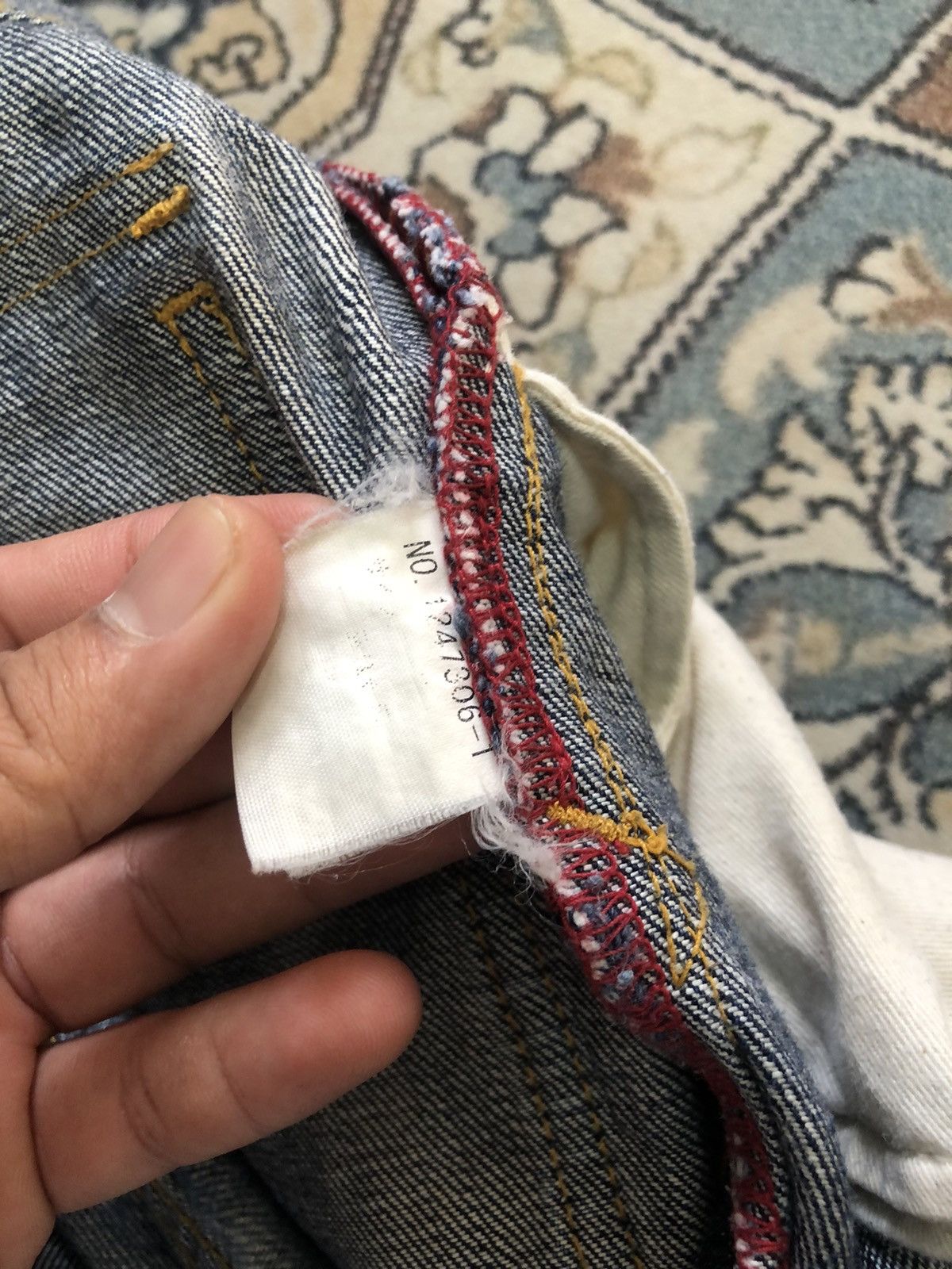 Issey Miyake Vintage Issey Miyake Tete Homme Loose Cut Denim Jeans Women Size 36" / US 14 / IT 50 - 15 Thumbnail