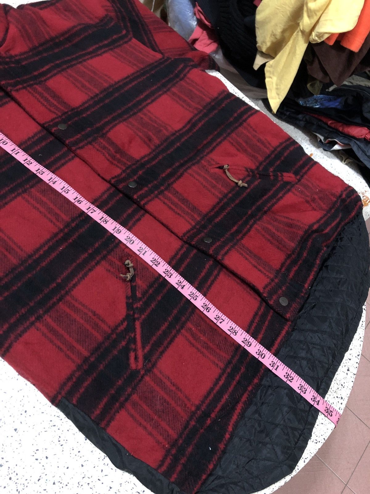 Japanese Brand ACTIVE SCENE STREET SURF PUNK STYLE JACKET TARTAN DESIGN Size US L / EU 52-54 / 3 - 11 Thumbnail