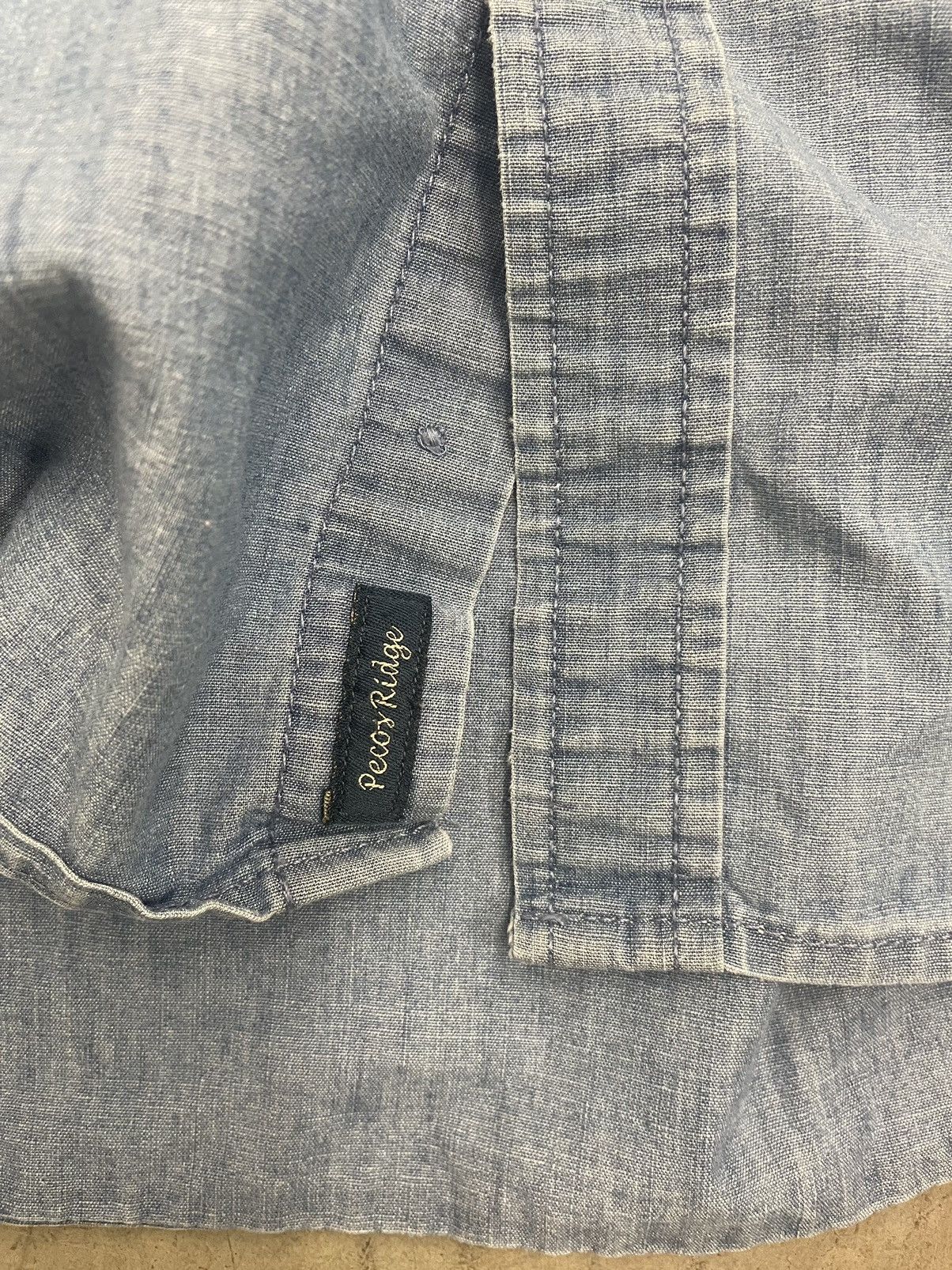 Vintage Denim Pearl Snap Size 2XL Size US XXL / EU 58 / 5 - 3 Thumbnail