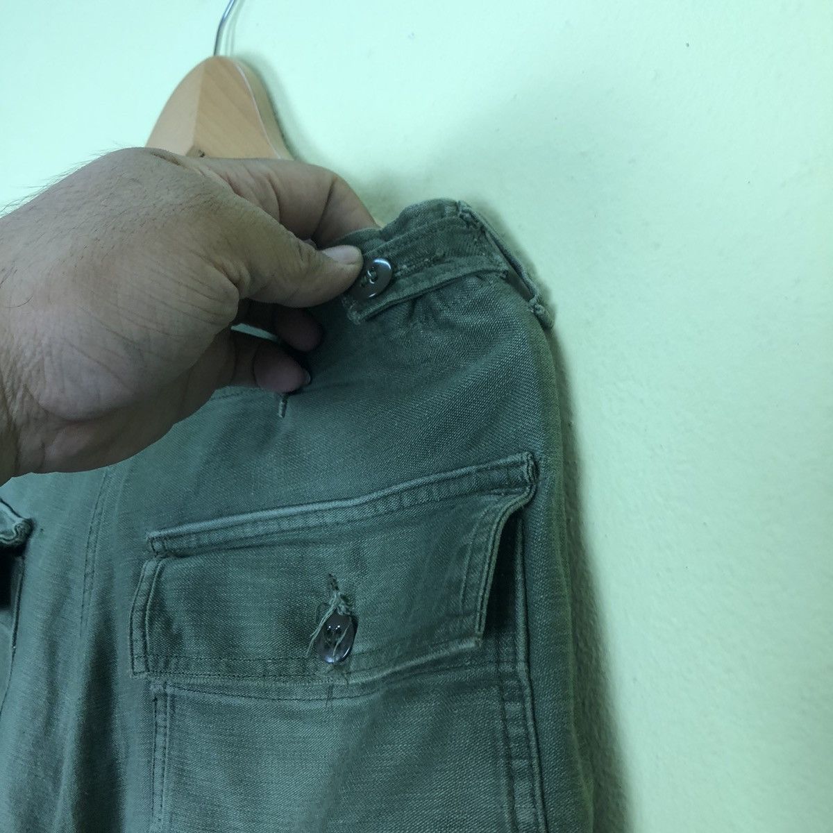 Japanese Brand Tactical Short Cargo Pants Military Design Size US 32 / EU 48 - 8 Thumbnail
