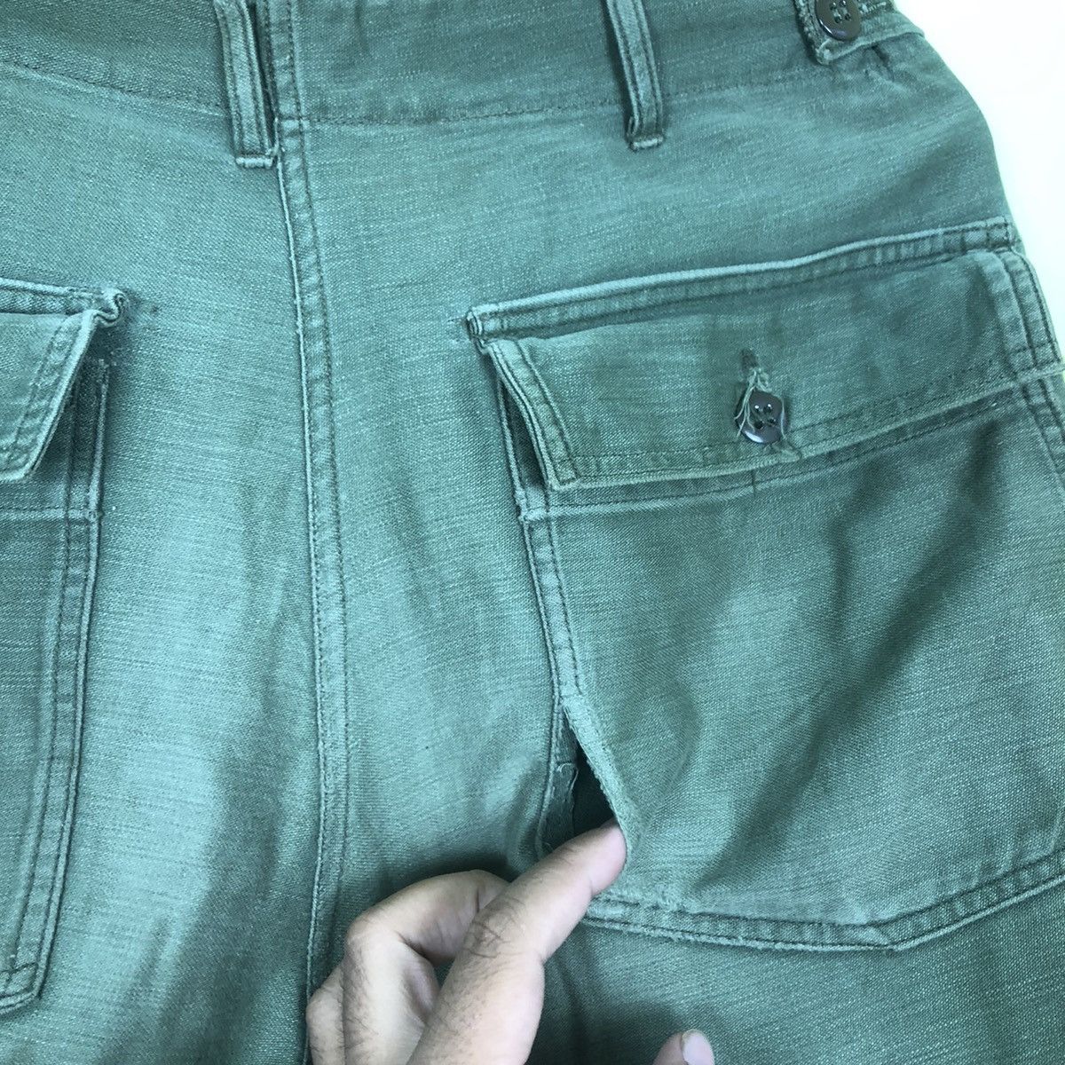 Japanese Brand Tactical Short Cargo Pants Military Design Size US 32 / EU 48 - 7 Thumbnail