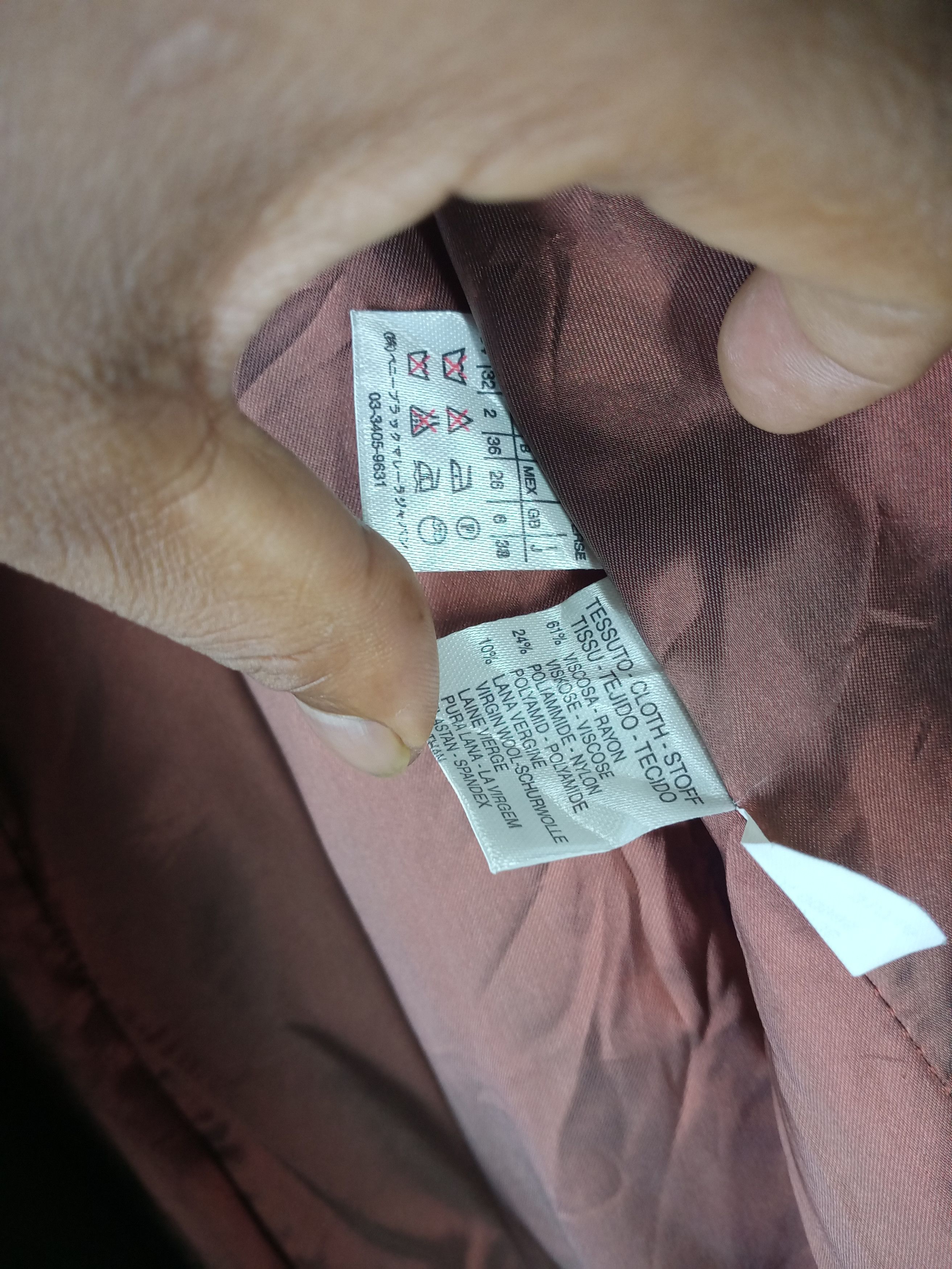 Designer × Vintage MADE IN ITALY MARELLA DOUBLE BREAST TRENCH COAT Size US S / EU 44-46 / 1 - 10 Thumbnail