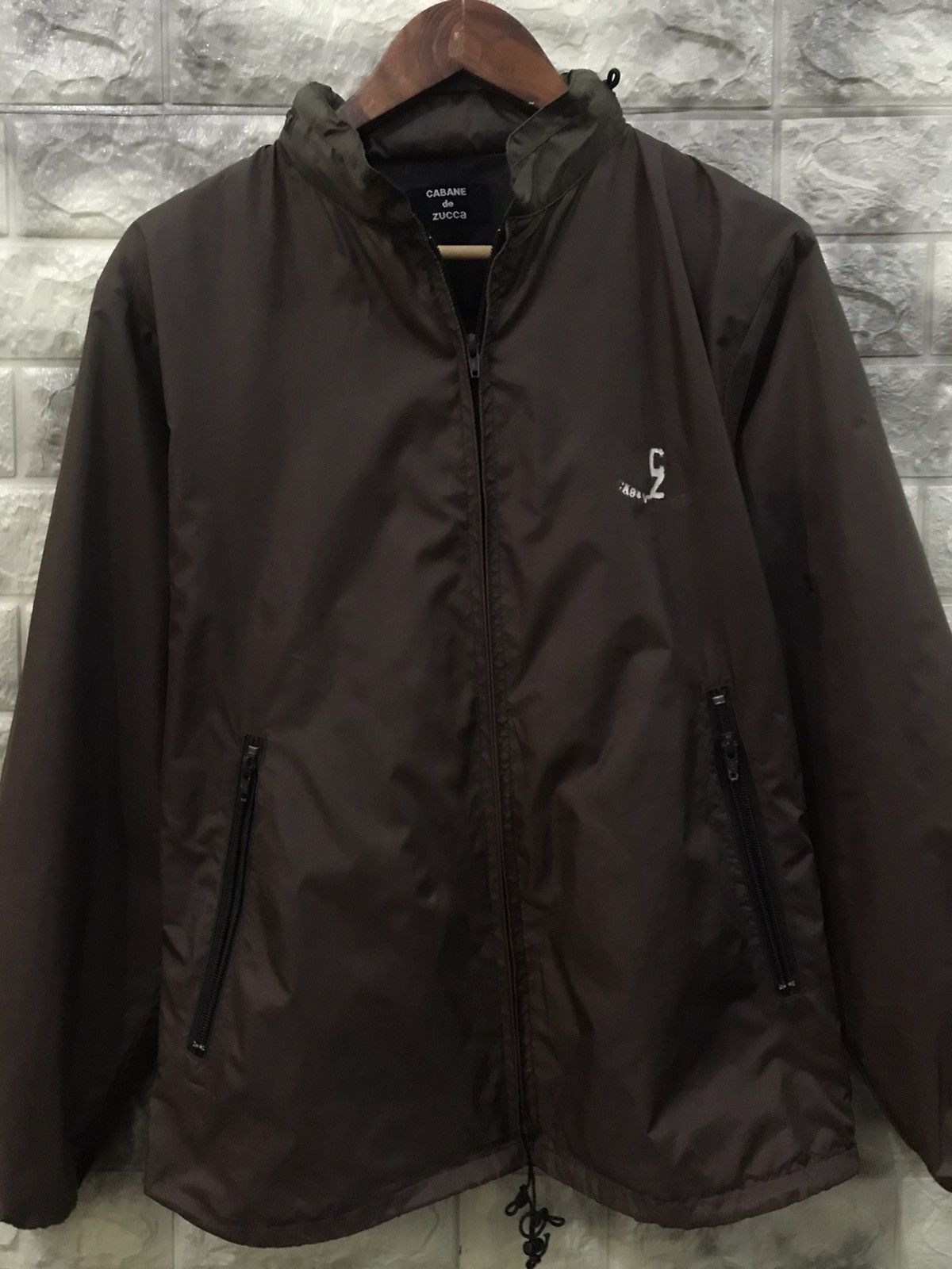 CABANE de ZUCCa Vintage Cabane de Zucca Nylon Zipper Jacket Size US S / EU 44-46 / 1 - 2 Thumbnail