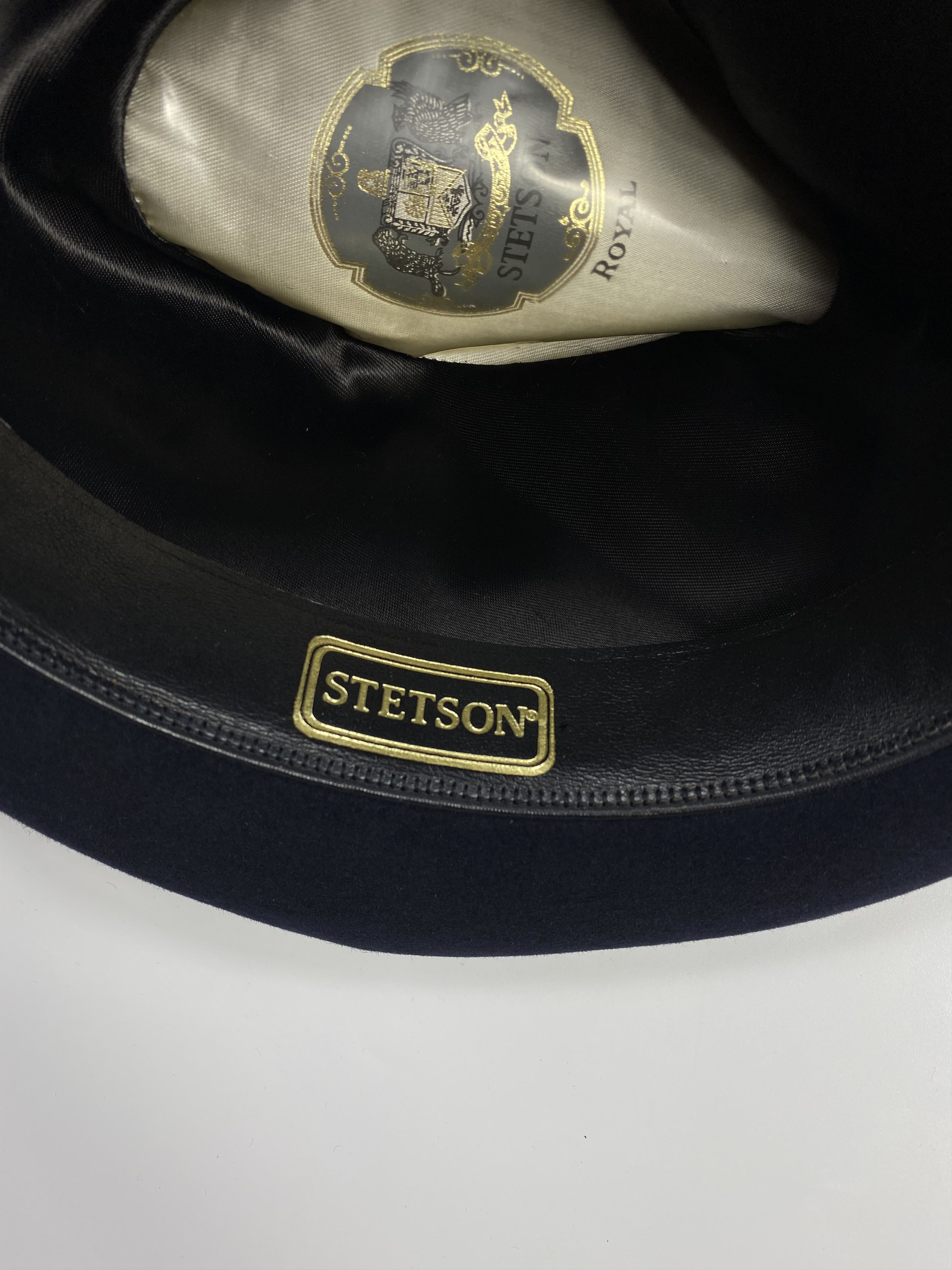 Stetson Stetson Royal Vintage Fur Felt Fedora Hat Size 30 - 8 Thumbnail