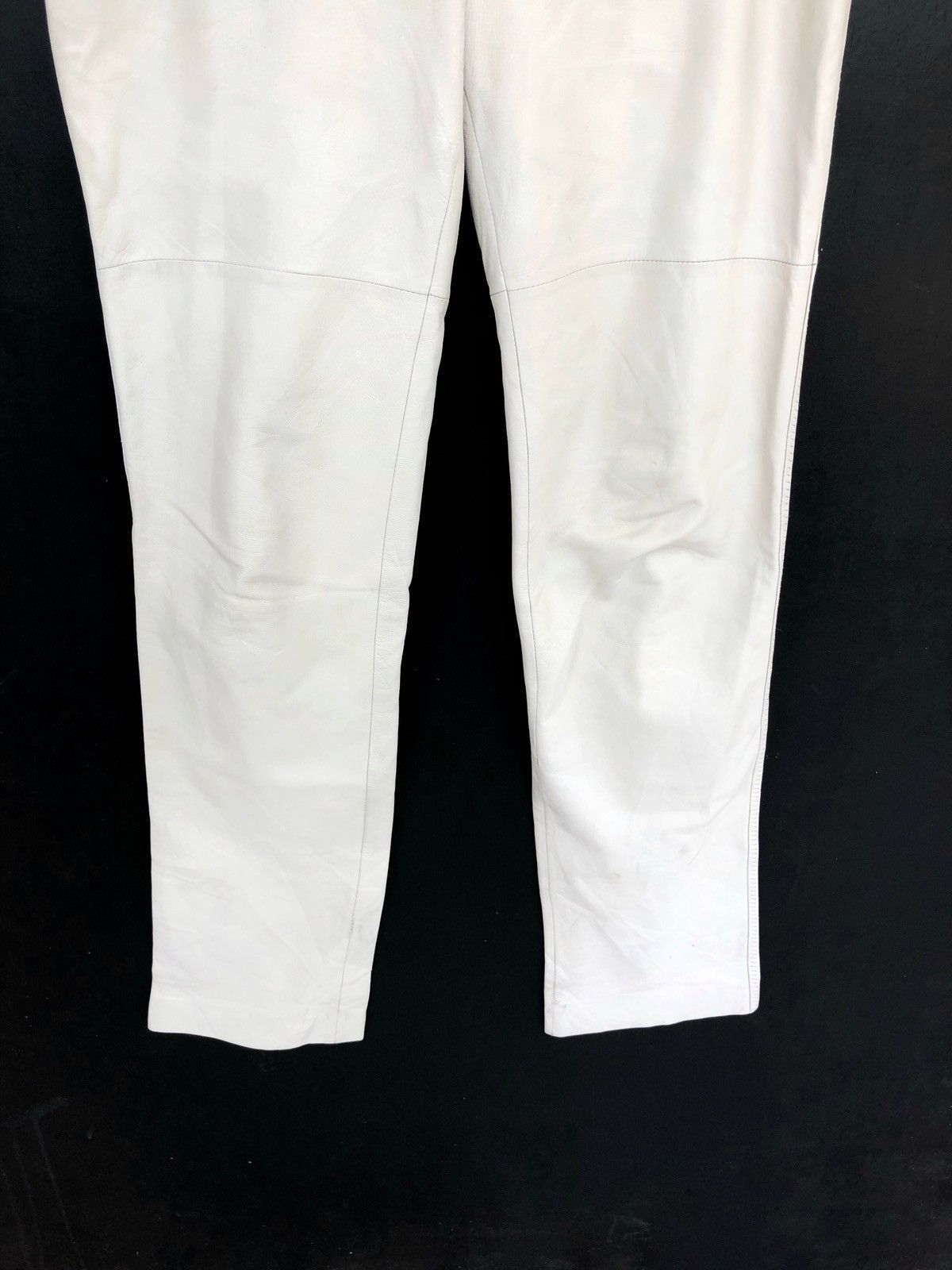 Jean Paul Gaultier SUPER RARE🔥Jean Paul Gaultier Homme Leather Pants Size US 30 / EU 46 - 6 Thumbnail
