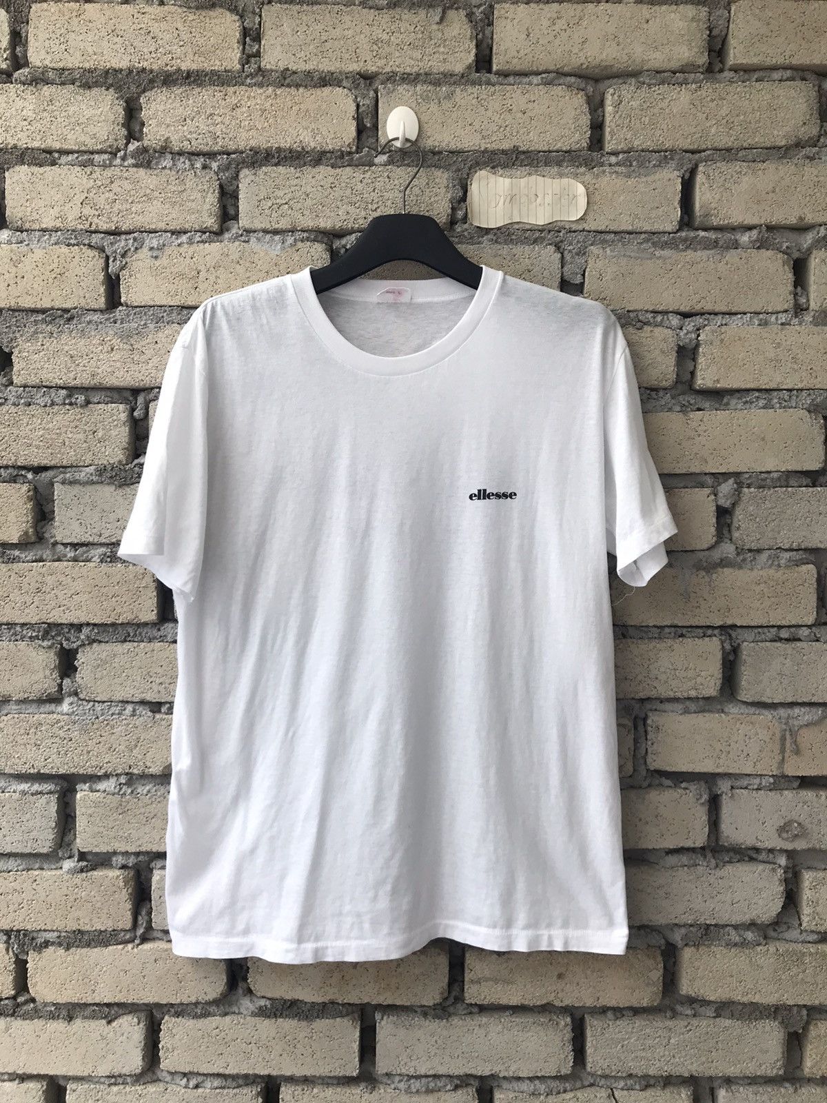 Ellesse × Vintage Vintage ELLESSE Italian Designer New Athlete Tee Size US L / EU 52-54 / 3 - 1 Thumbnail