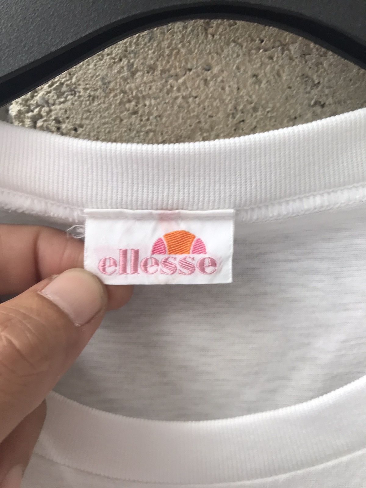 Ellesse × Vintage Vintage ELLESSE Italian Designer New Athlete Tee Size US L / EU 52-54 / 3 - 7 Thumbnail