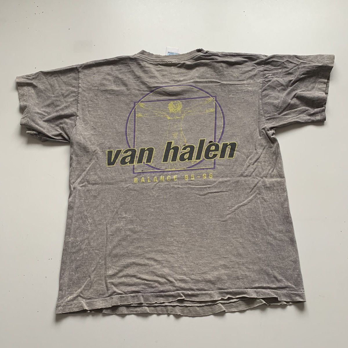 Band Tees Vintage 95-96 Van Halen Balance Tour Graphic T Shirt Large Size US M / EU 48-50 / 2 - 3 Thumbnail
