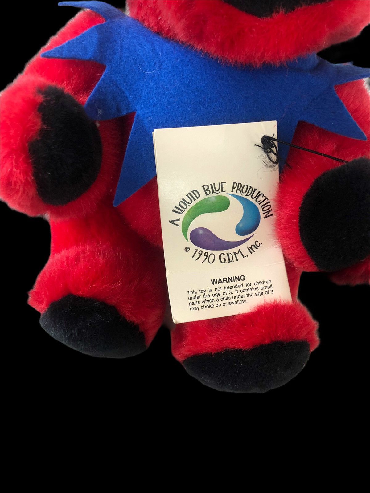 Grateful Dead × Liquid Blue 1990s GRATEFUL DEAD LIQUID BLUE Steven Smith Bear Size ONE SIZE - 5 Thumbnail