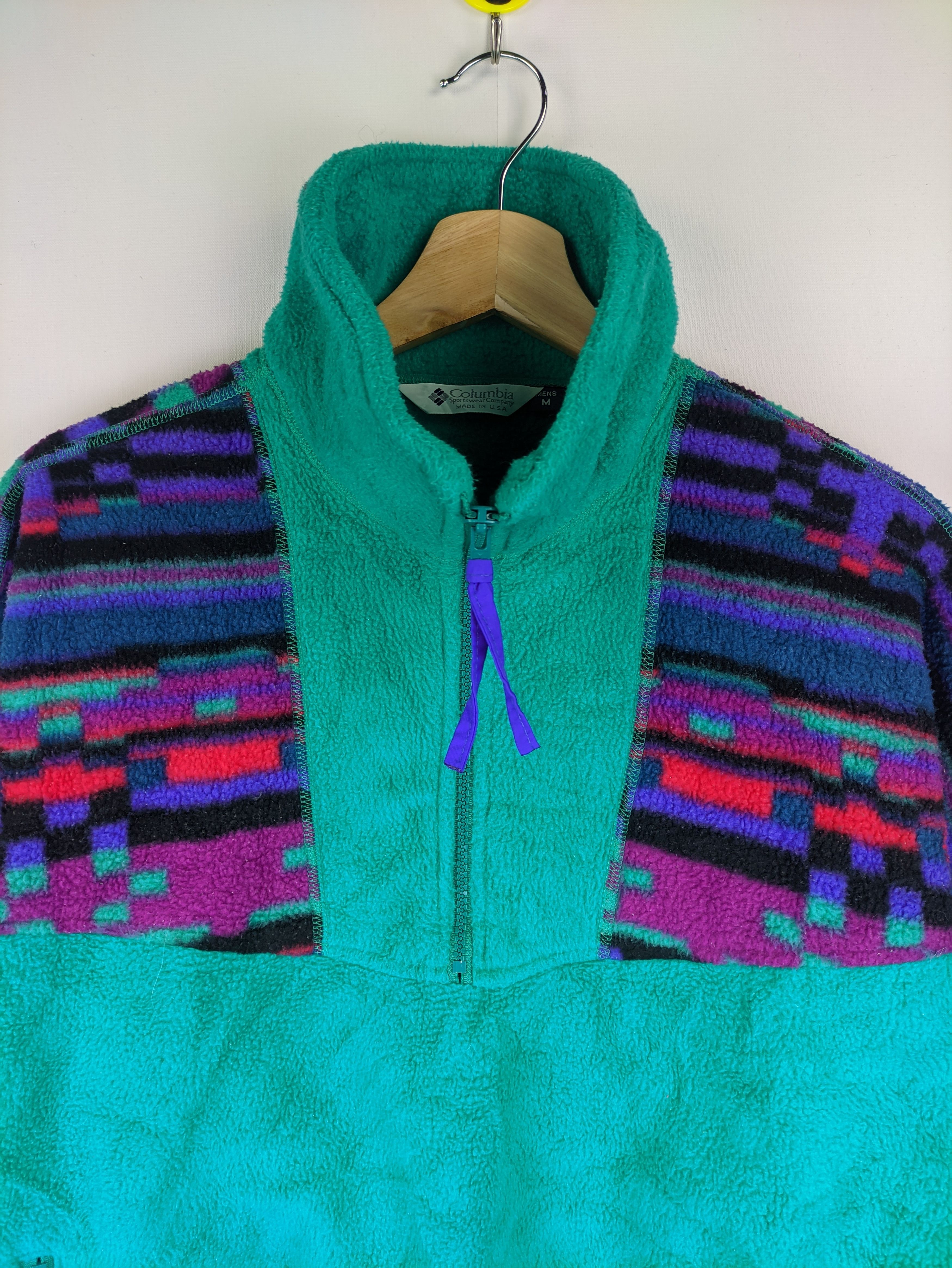 Columbia Steals🔥Vintage 90's Fleece Half Zipper by Columbia Size US M / EU 48-50 / 2 - 6 Thumbnail