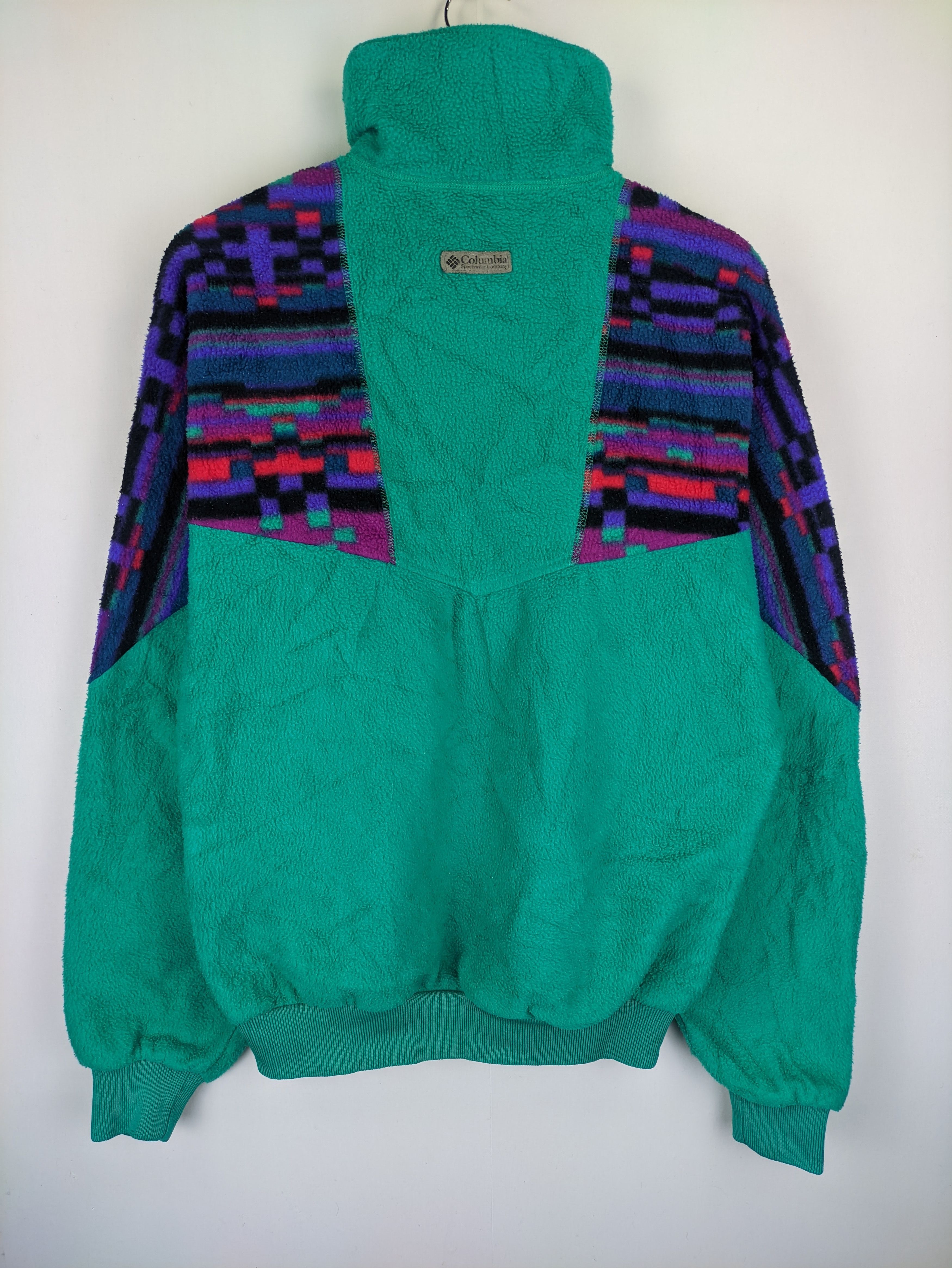 Columbia Steals🔥Vintage 90's Fleece Half Zipper by Columbia Size US M / EU 48-50 / 2 - 2 Thumbnail