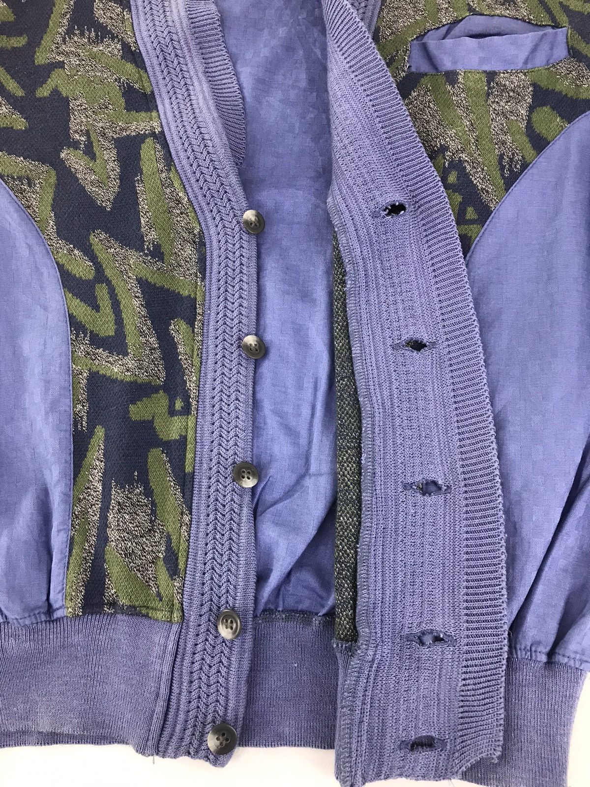 Japanese Brand × Vintage Rare Zacco Knitwear Cardigan Sweatshirt Designer Hype Size US M / EU 48-50 / 2 - 3 Thumbnail