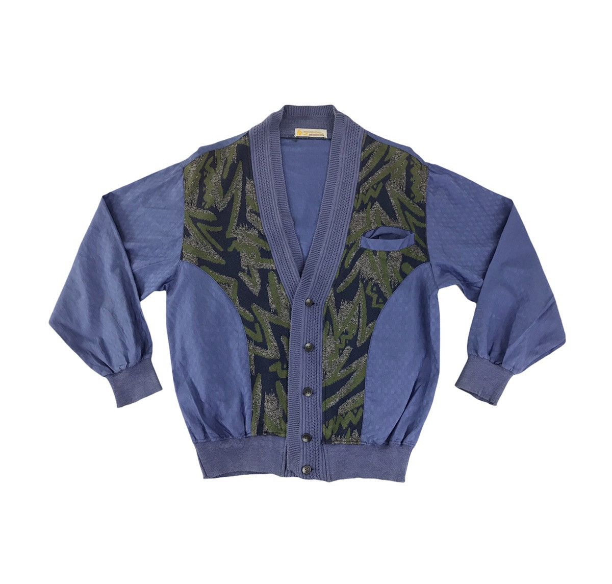 Japanese Brand × Vintage Rare Zacco Knitwear Cardigan Sweatshirt Designer Hype Size US M / EU 48-50 / 2 - 1 Thumbnail