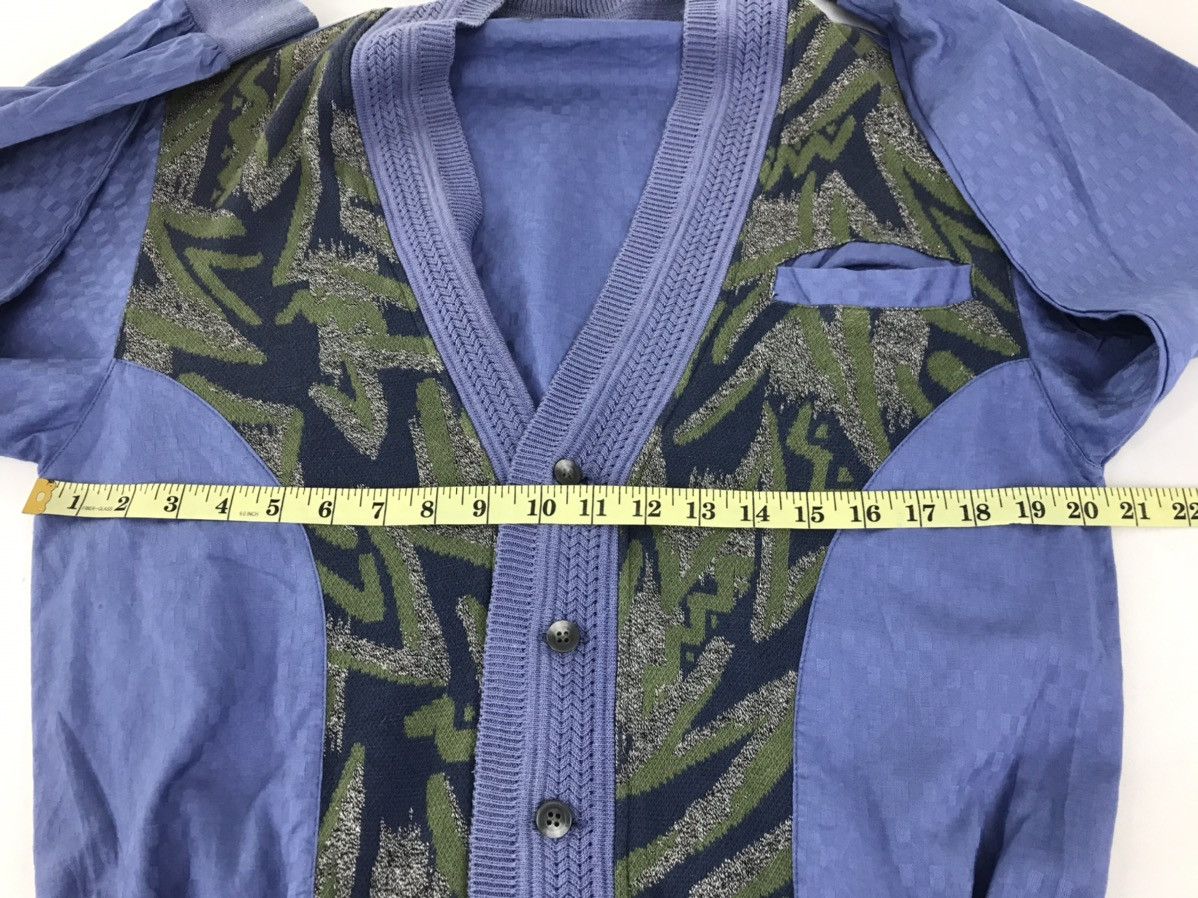 Japanese Brand × Vintage Rare Zacco Knitwear Cardigan Sweatshirt Designer Hype Size US M / EU 48-50 / 2 - 6 Thumbnail