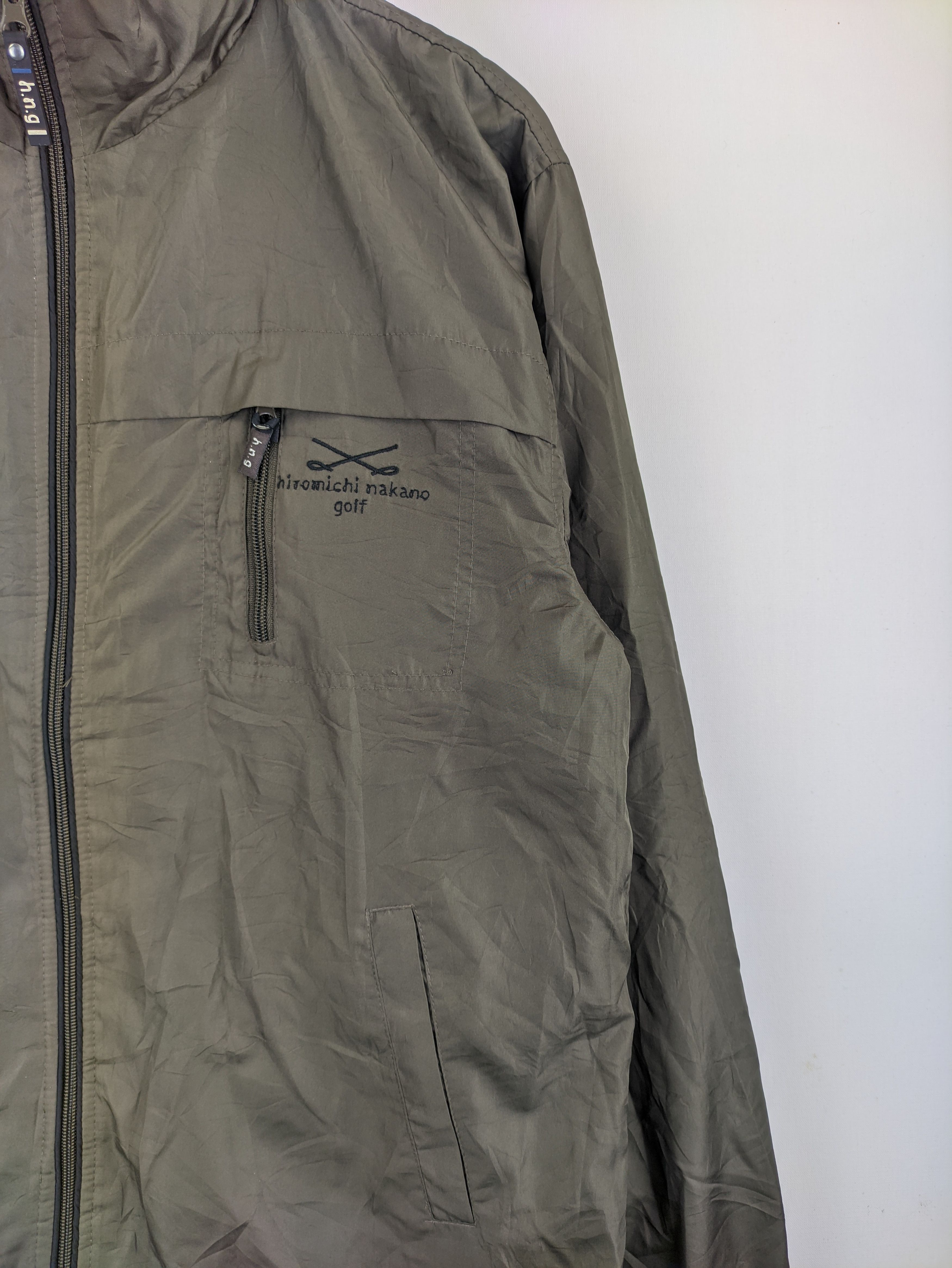 Japanese Brand Steals🔥Vintage Jacket Zipper by Hiromichi Nakano Golf Size US M / EU 48-50 / 2 - 6 Thumbnail