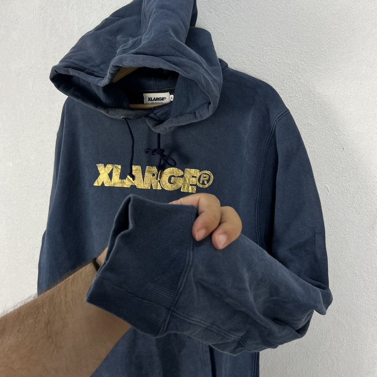 Japanese Brand RARE HOODIE X LARGE BIG LOGO STREETWEAR STYLE Size US XL / EU 56 / 4 - 6 Thumbnail