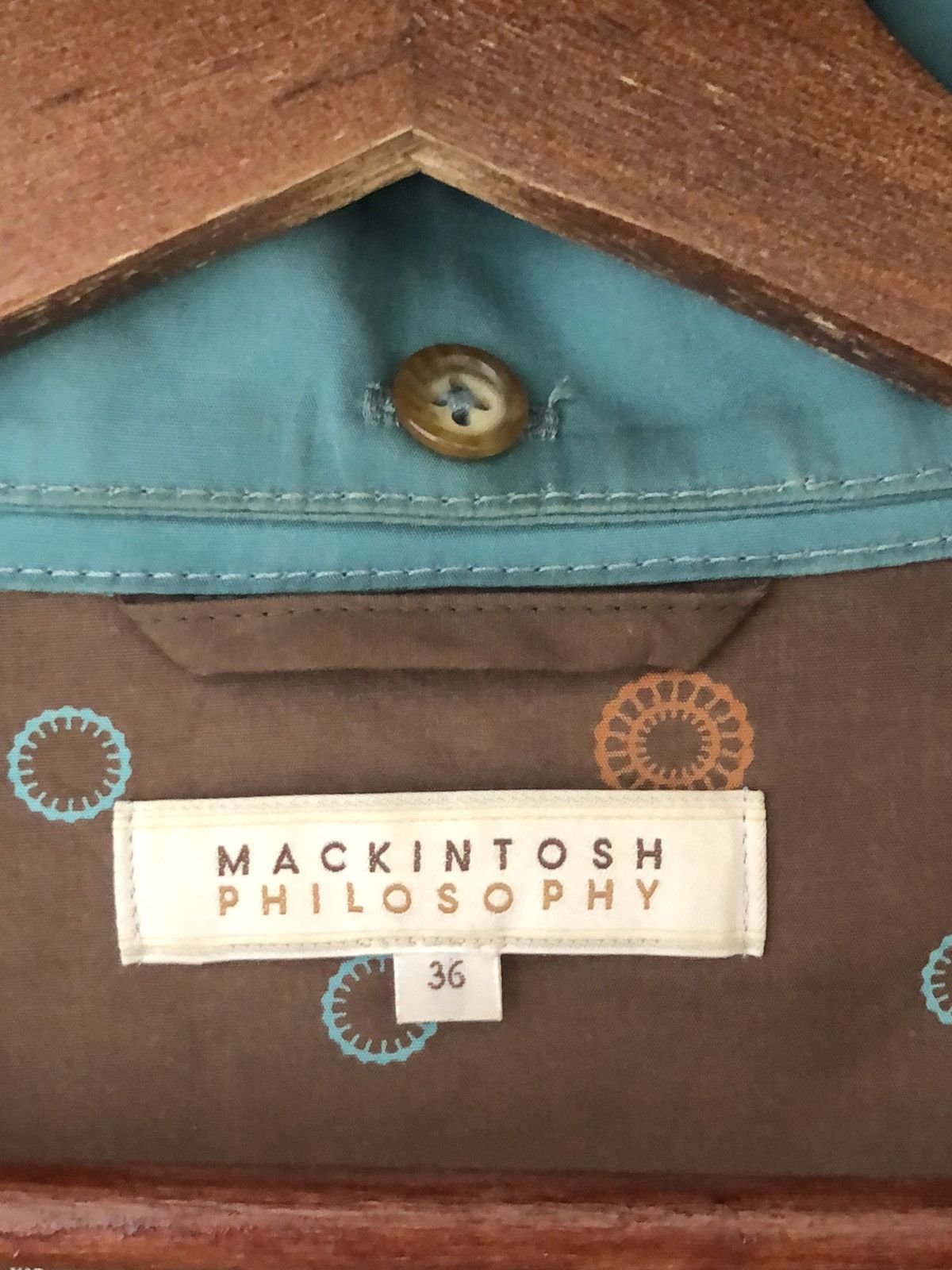 Japanese Brand MACKINTOSH PHILOSOPHY LONG JACKET HOODED Size US S / EU 44-46 / 1 - 10 Thumbnail