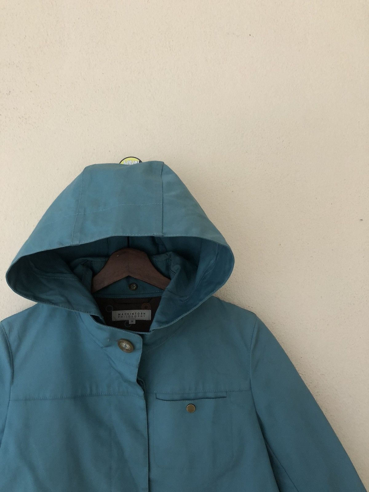 Japanese Brand MACKINTOSH PHILOSOPHY LONG JACKET HOODED Size US S / EU 44-46 / 1 - 3 Thumbnail