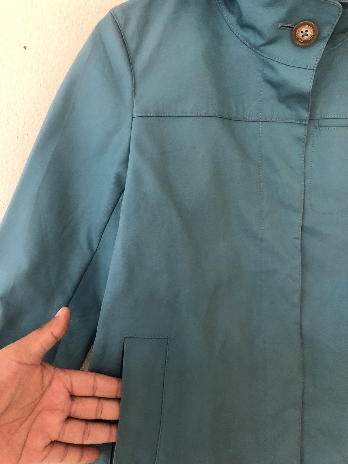 Japanese Brand MACKINTOSH PHILOSOPHY LONG JACKET HOODED Size US S / EU 44-46 / 1 - 8 Thumbnail