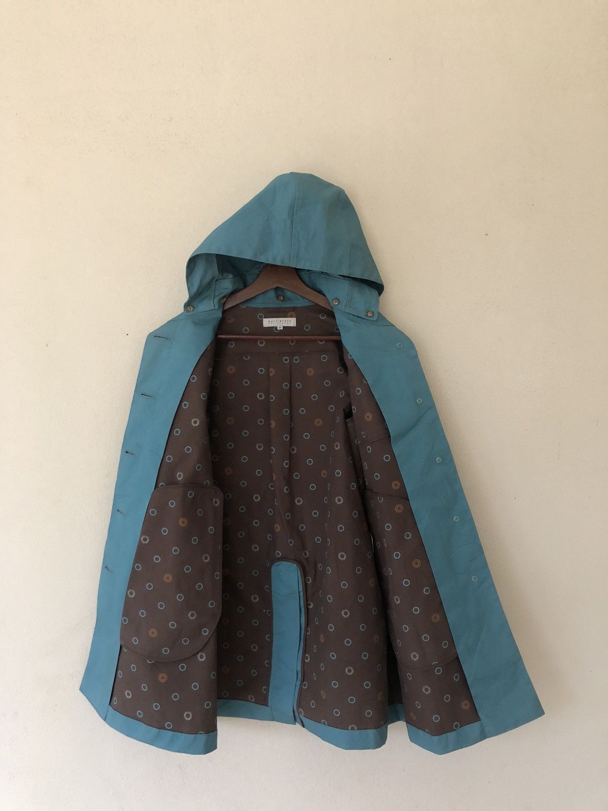 Japanese Brand MACKINTOSH PHILOSOPHY LONG JACKET HOODED Size US S / EU 44-46 / 1 - 9 Thumbnail