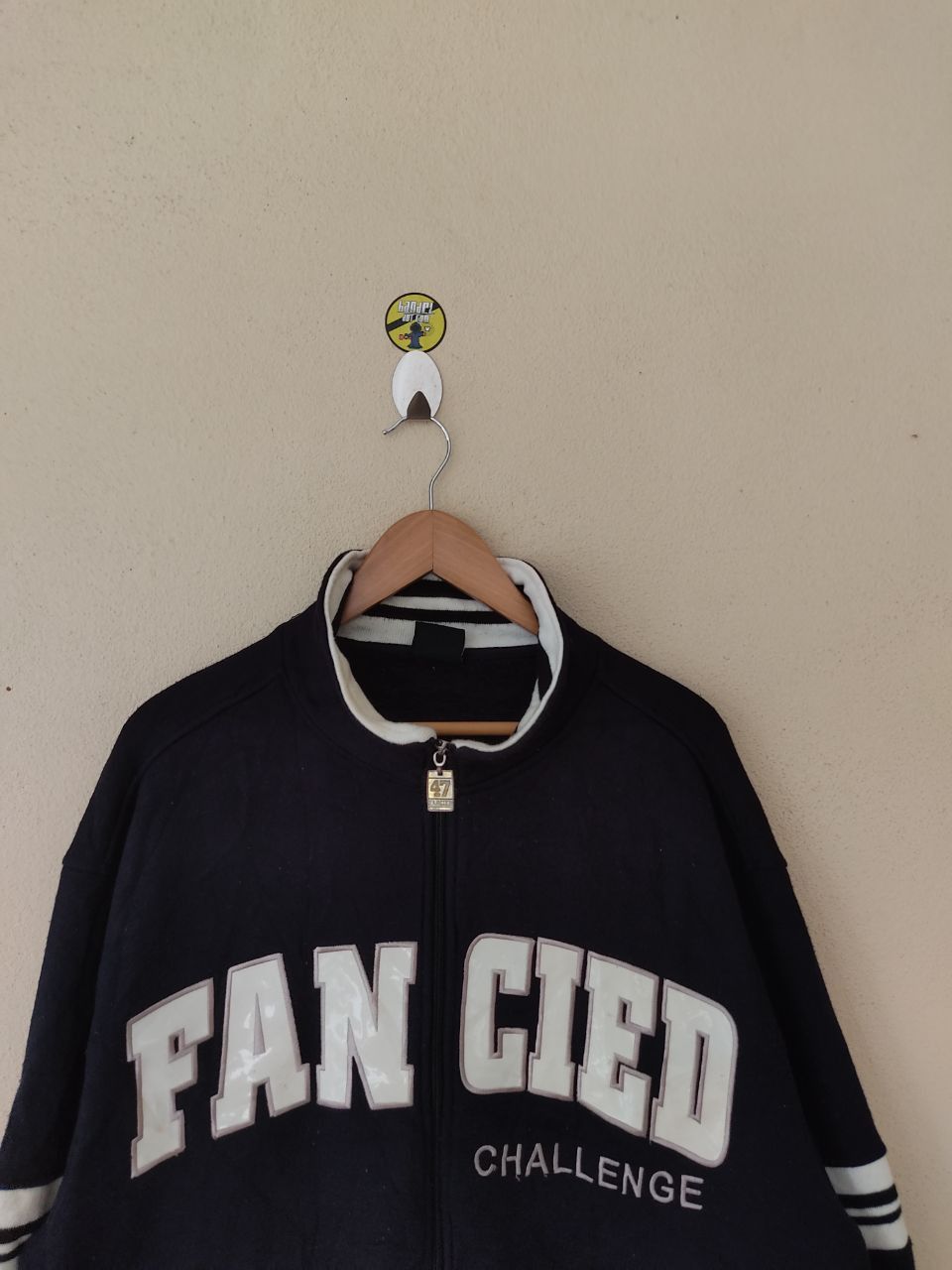 47 Brand FRANCIED CHALLENGE 47 SPELL OUT ZIPPER SWEATSHIRT Size US L / EU 52-54 / 3 - 1 Thumbnail