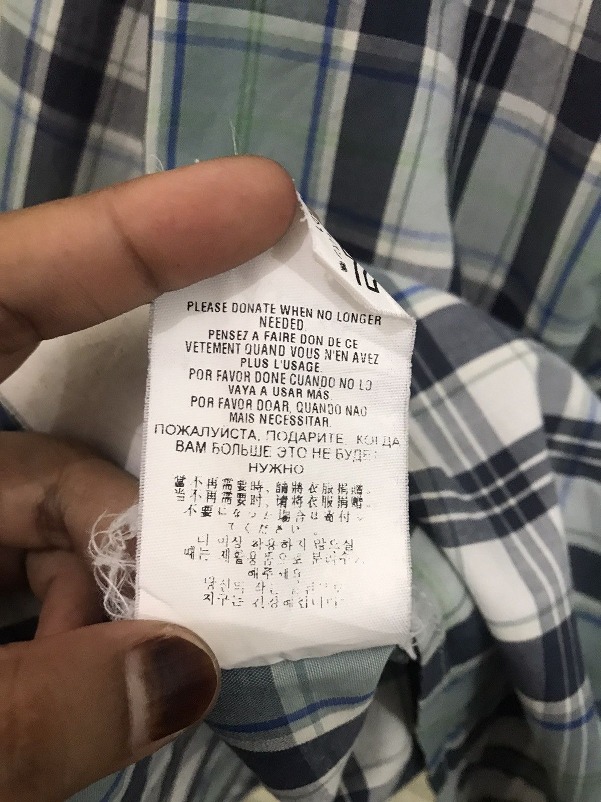 Levi's Vintage Clothing Vintage Levi’s Stone Button Flannel Size US M / EU 48-50 / 2 - 11 Thumbnail