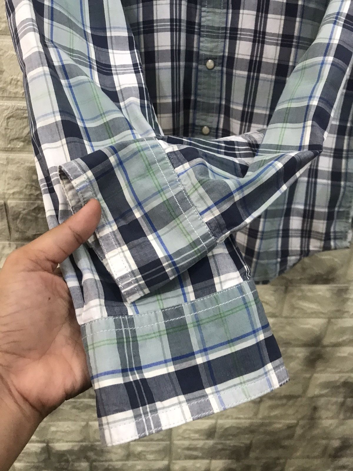 Levi's Vintage Clothing Vintage Levi’s Stone Button Flannel Size US M / EU 48-50 / 2 - 6 Thumbnail
