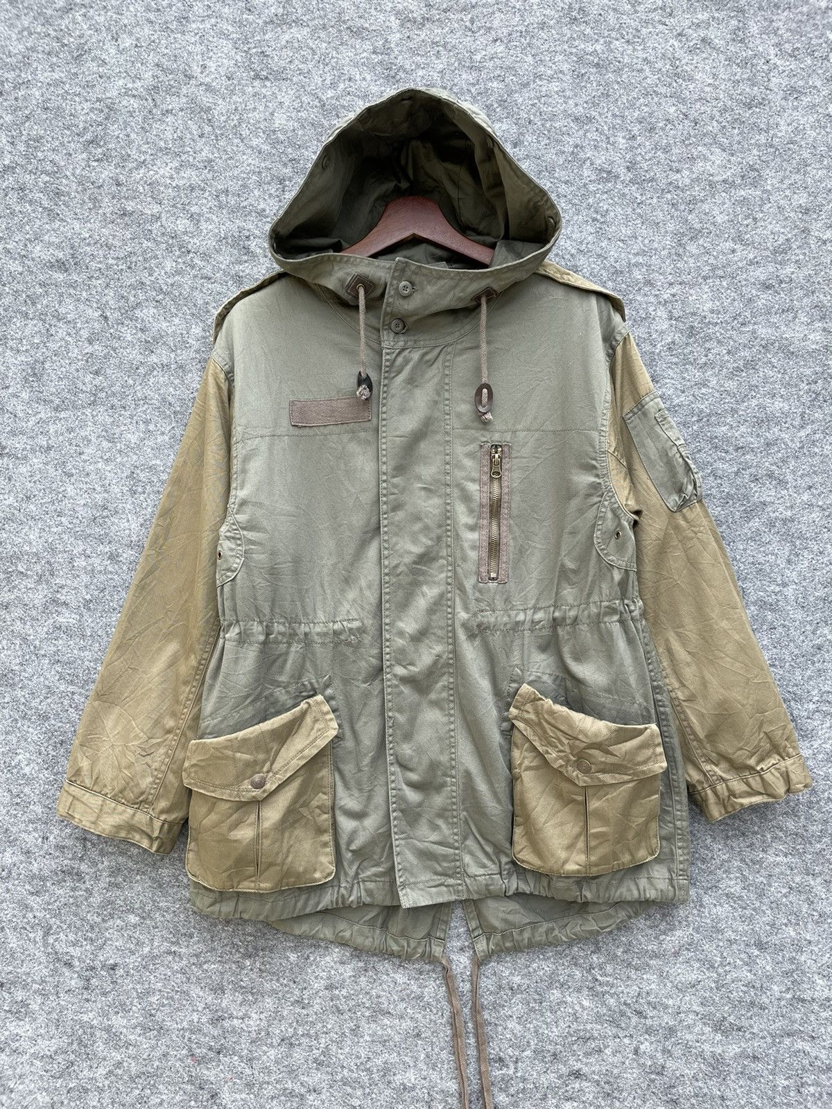 Japanese Brand CHAMBRE DE CHARMS PARKAS Size US S / EU 44-46 / 1 - 2 Thumbnail
