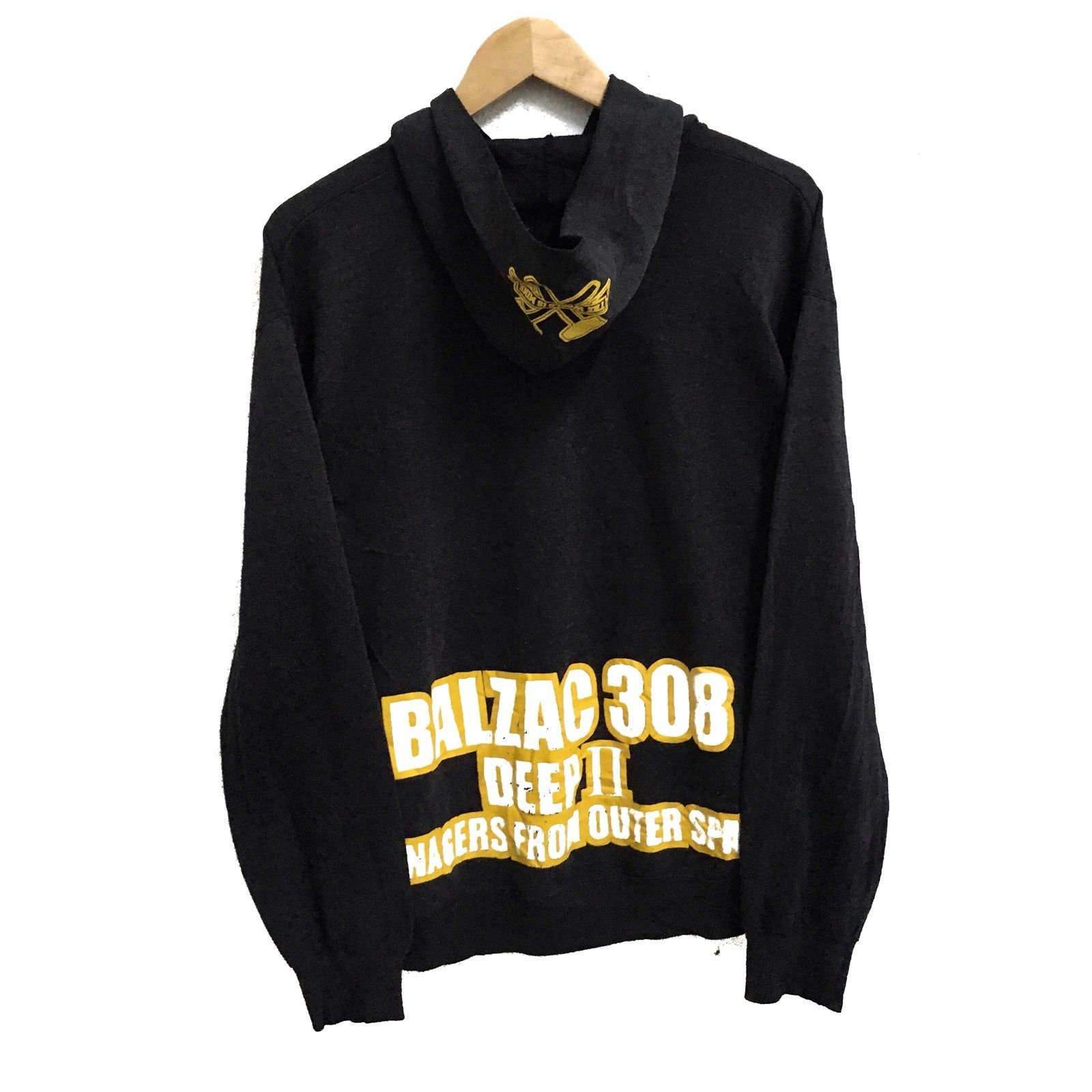 Band Tees × Vintage Vintage BALZAC Punk Rock Japan Band Hoodie Pullover Jumper Size US M / EU 48-50 / 2 - 2 Thumbnail