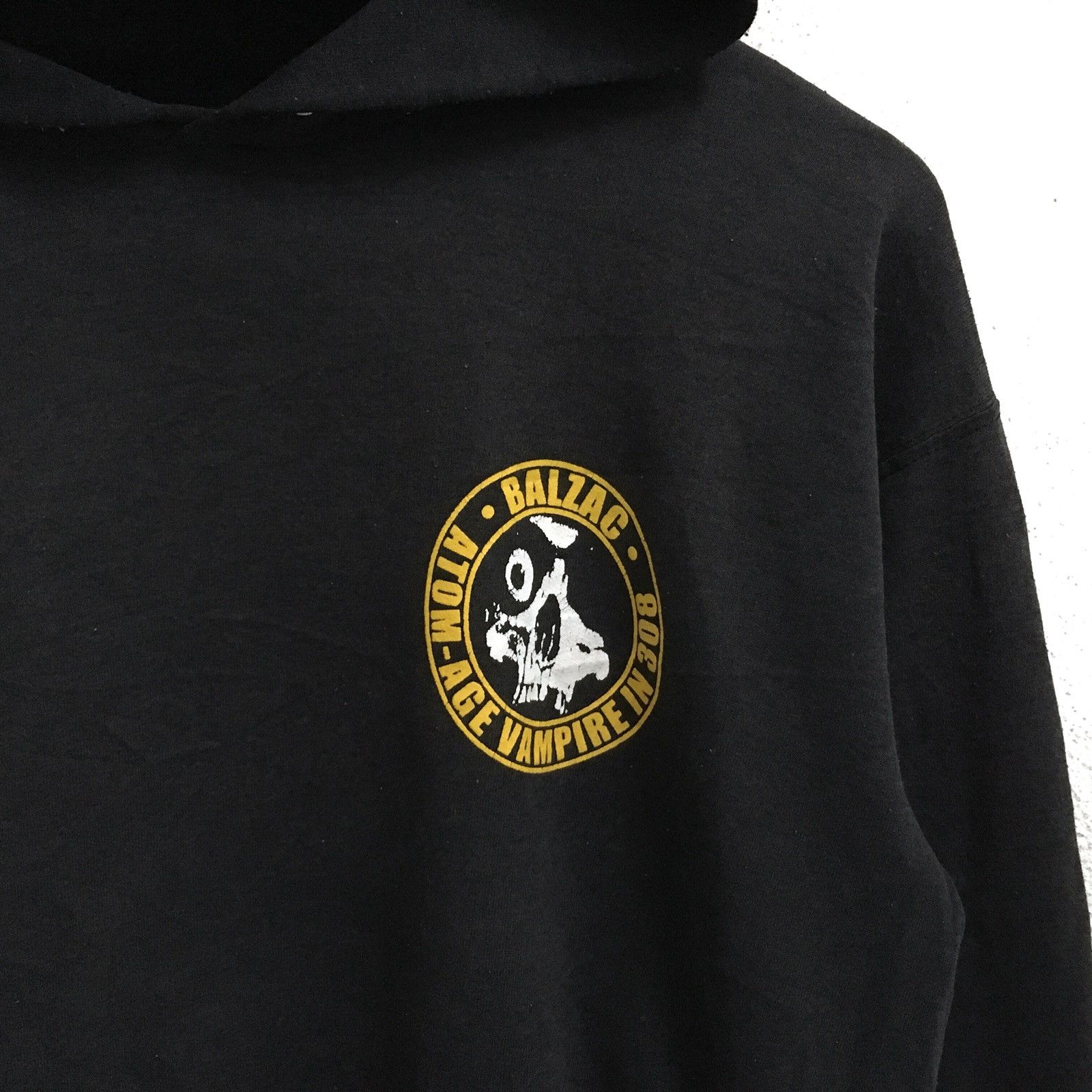 Band Tees × Vintage Vintage BALZAC Punk Rock Japan Band Hoodie Pullover Jumper Size US M / EU 48-50 / 2 - 3 Thumbnail