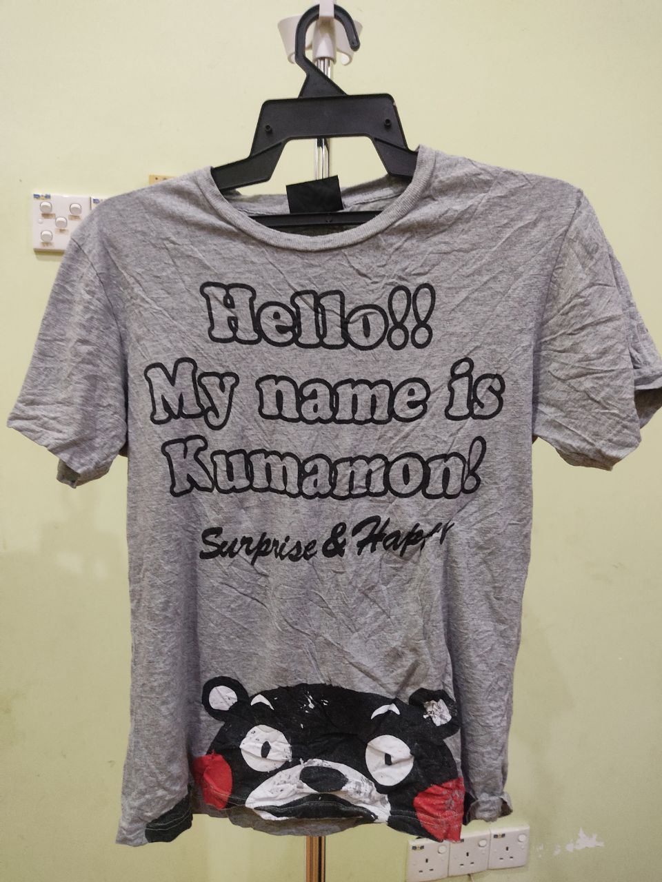 Anime × Japanese Brand Kumamon Big Bear Tee Size US M / EU 48-50 / 2 - 1 Thumbnail