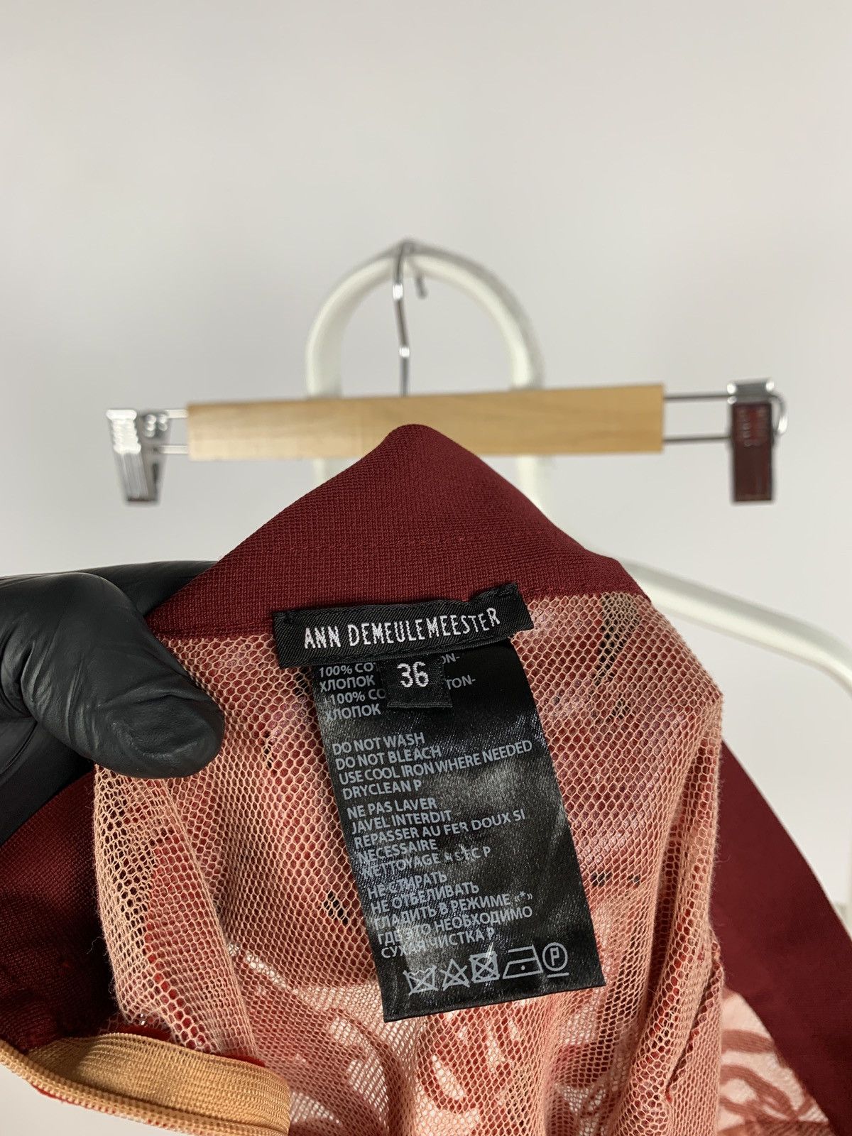 Ann Demeulemeester Ann Demeulemeester Elma Red Mini Skirt Size 25" / US 0 / IT 36 - 13 Thumbnail