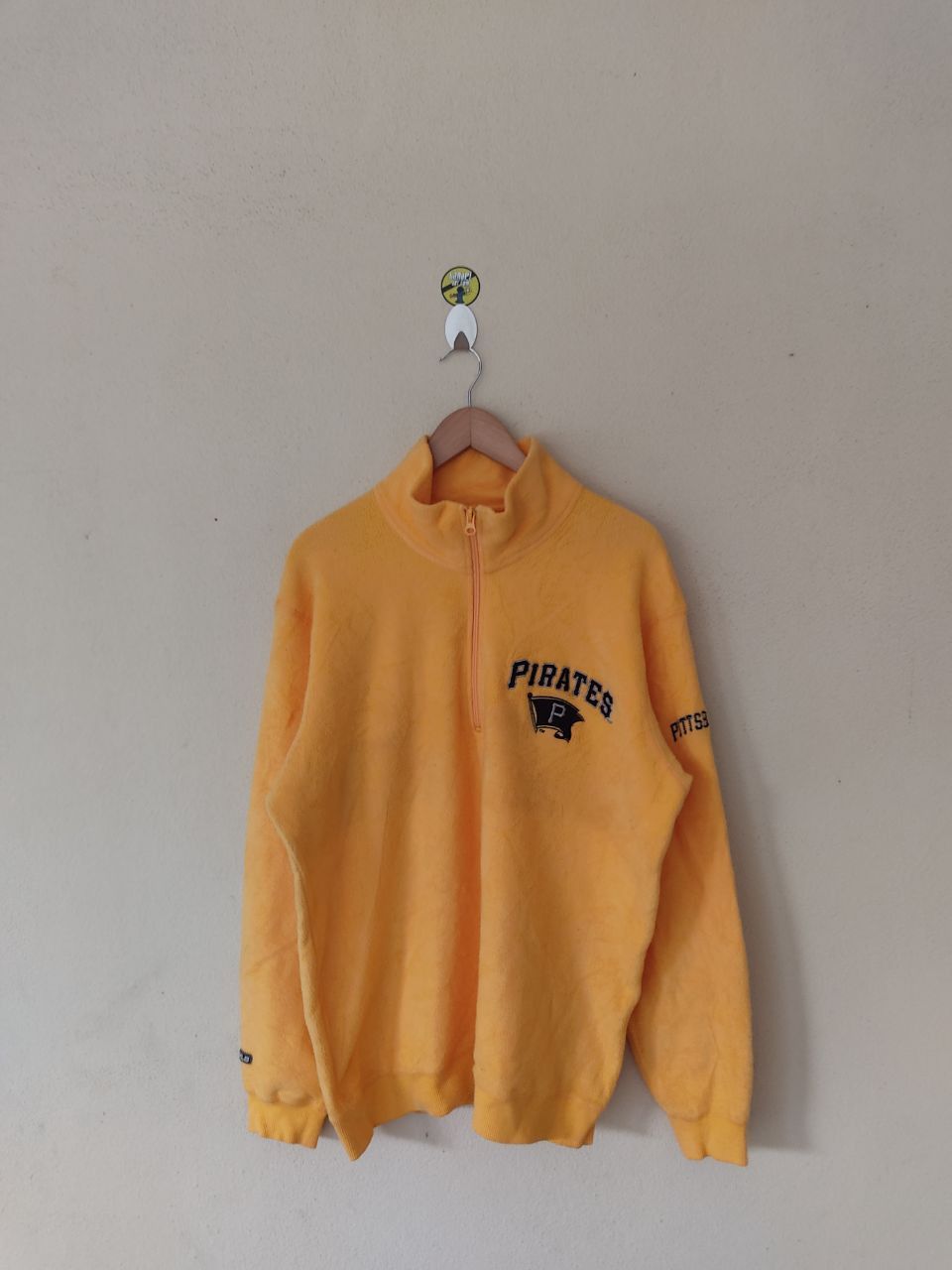 MLB × Uniqlo PIRATE TEAM MAJOR LEAGUE BASEBAL FLEECE ZIP UP JACKET Size US XL / EU 56 / 4 - 1 Thumbnail