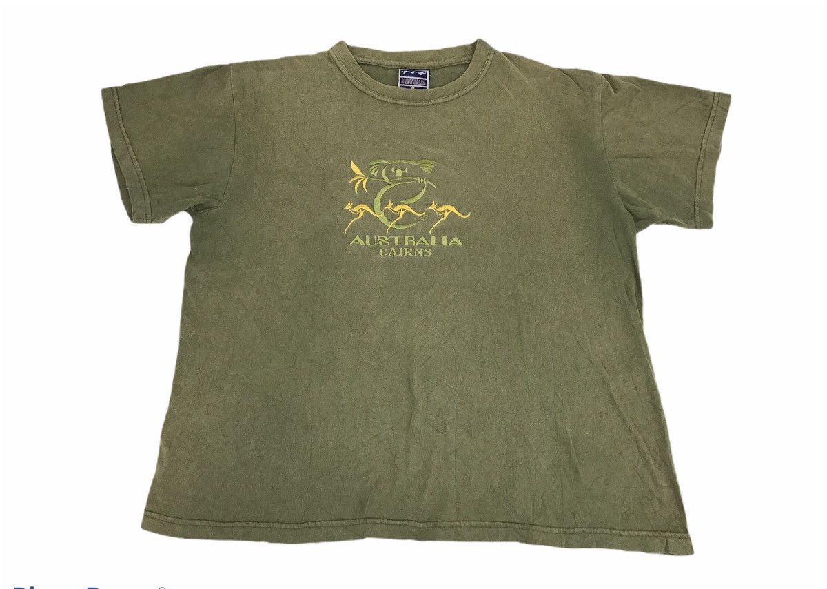 Man Made In Australia × Vintage Vintage Tourist Tee Australia Cairns Embroidery Logo Size US M / EU 48-50 / 2 - 1 Thumbnail